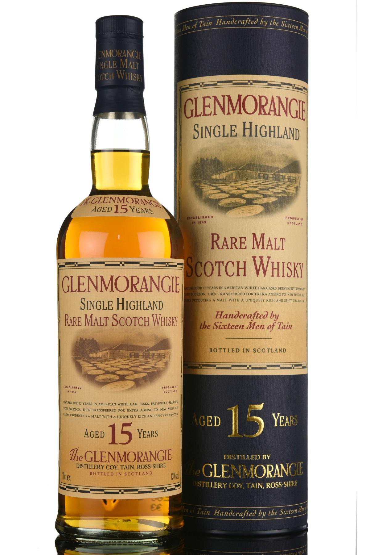 Glenmorangie 15 Year Old - Circa 2000