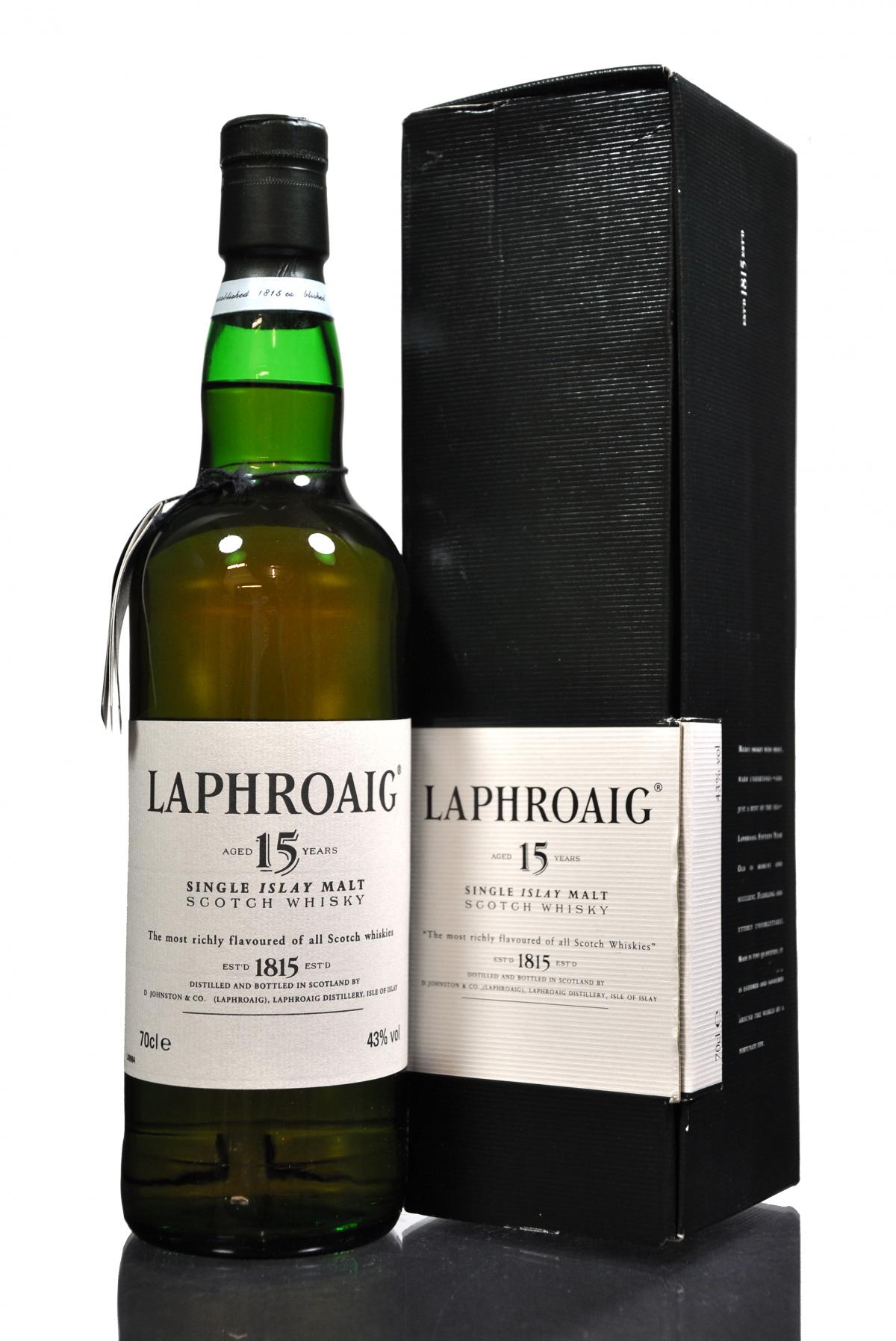 Laphroaig 15 Year Old - Circa 2000