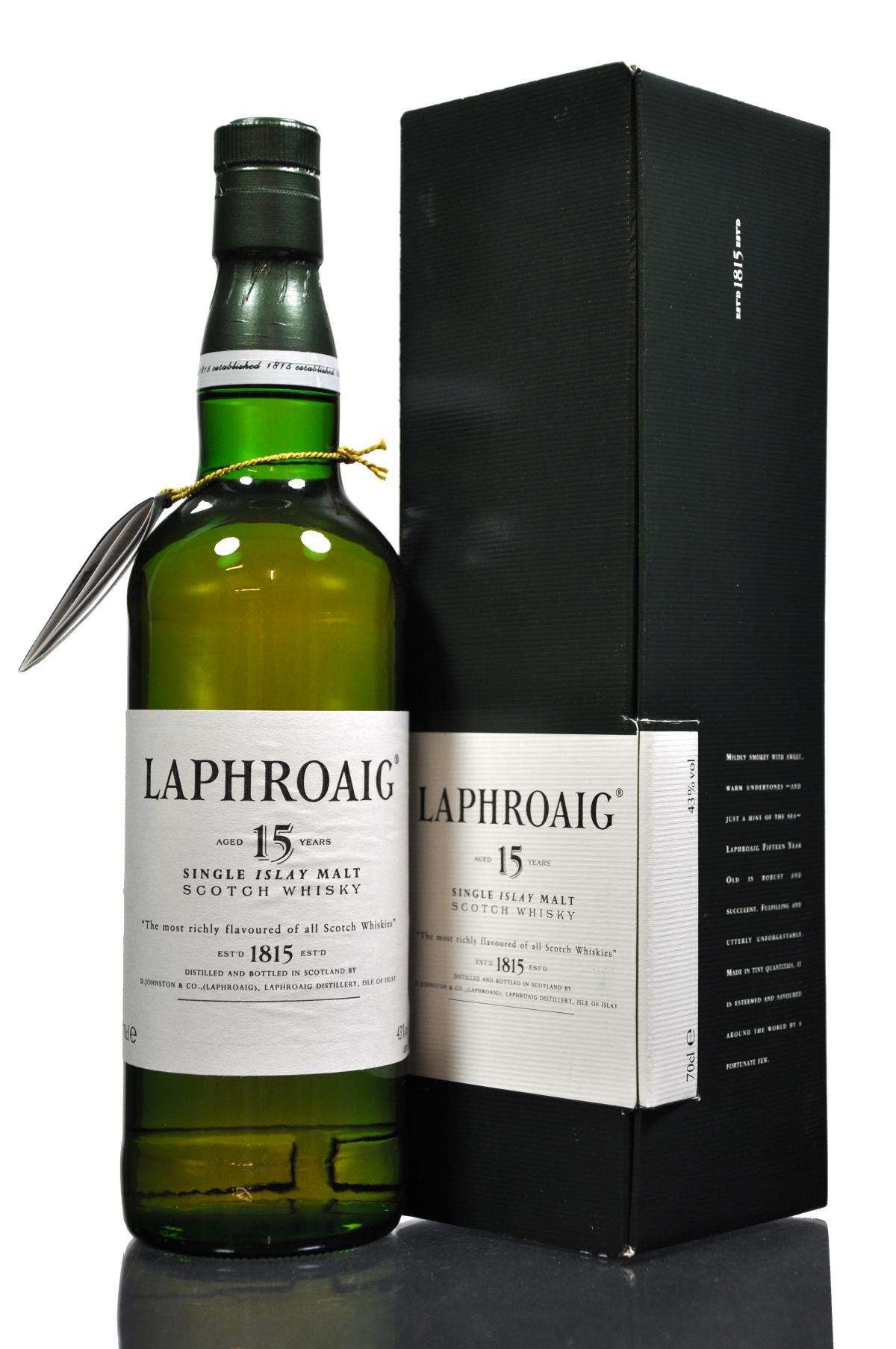 Laphroaig 15 Year Old - Circa 2000