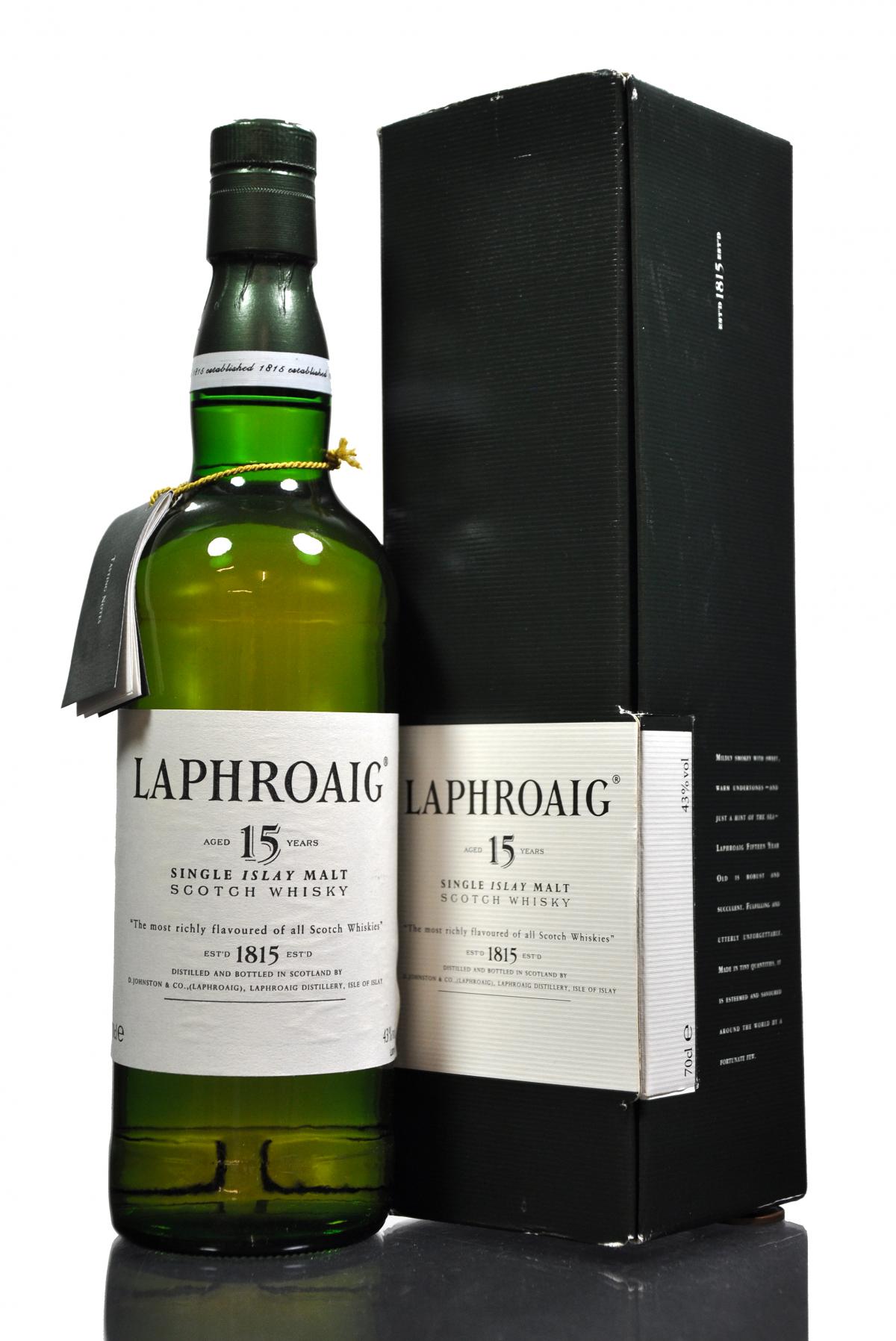 Laphroaig 15 Year Old - Circa 2000