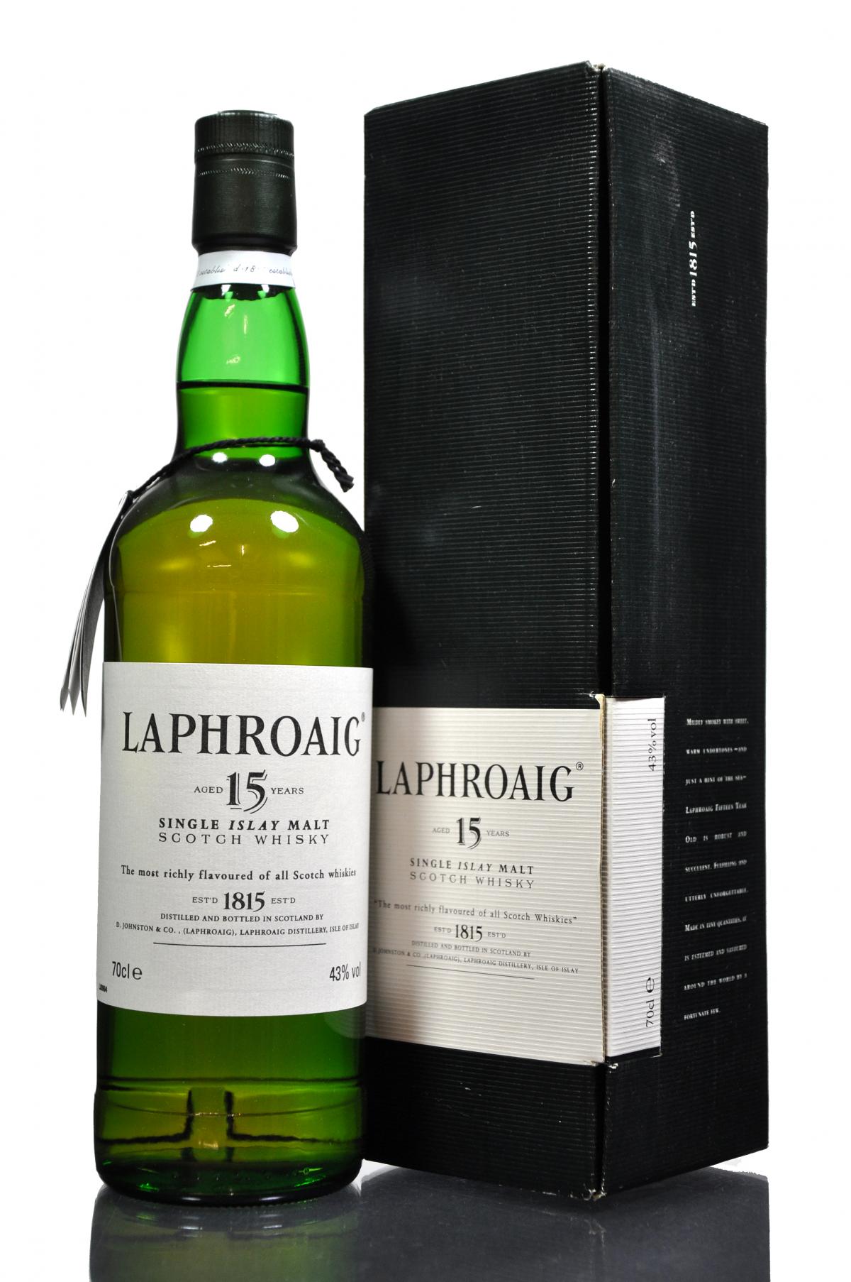 Laphroaig 15 Year Old - Circa 2000