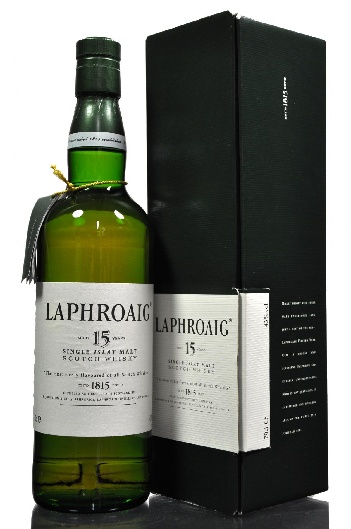 Laphroaig 15 Year Old - Circa 2000