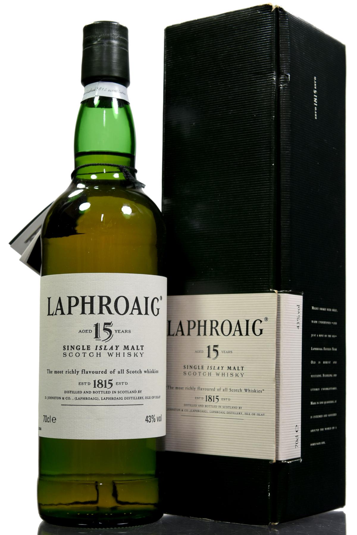 Laphroaig 15 Year Old - Circa 2000