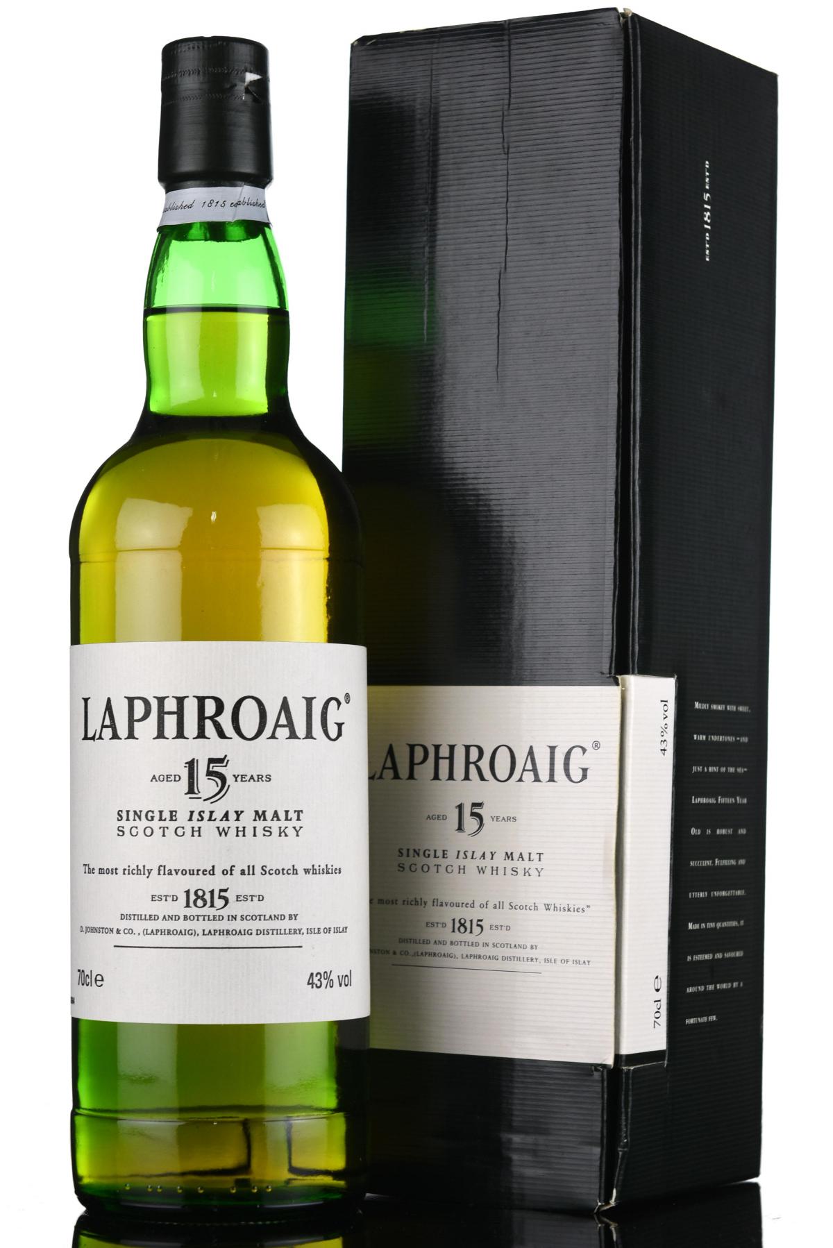 Laphroaig 15 Year Old - Circa 2000