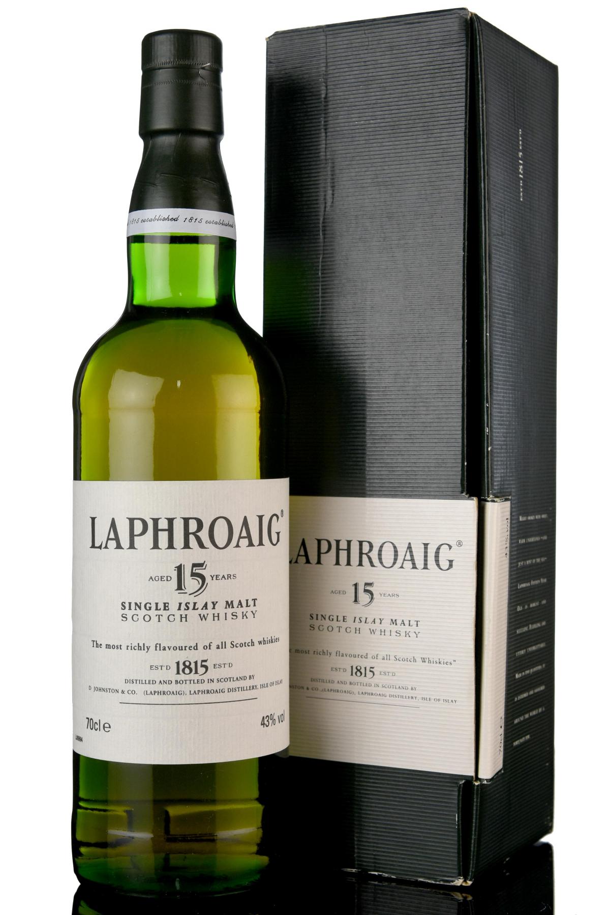 Laphroaig 15 Year Old - Circa 2000