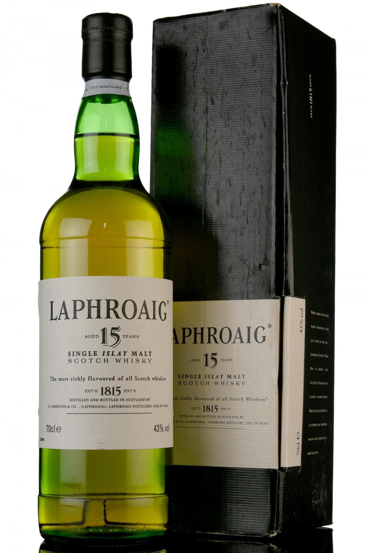 Laphroaig 15 Year Old - Circa 2000