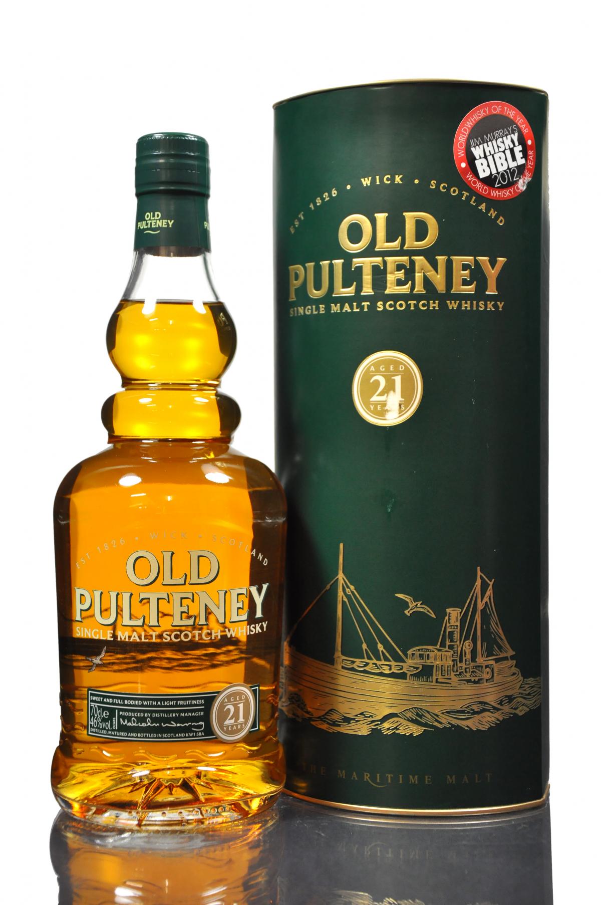 Old Pulteney 21 Year Old