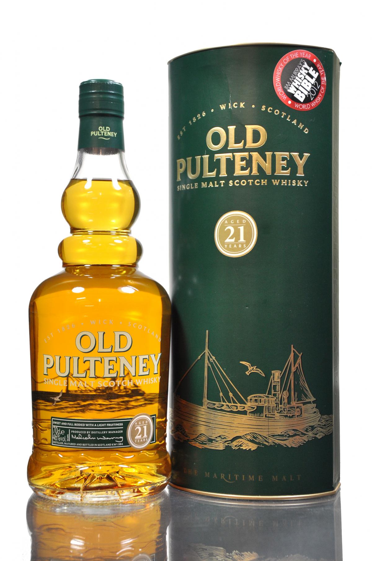 Old Pulteney 21 Year Old