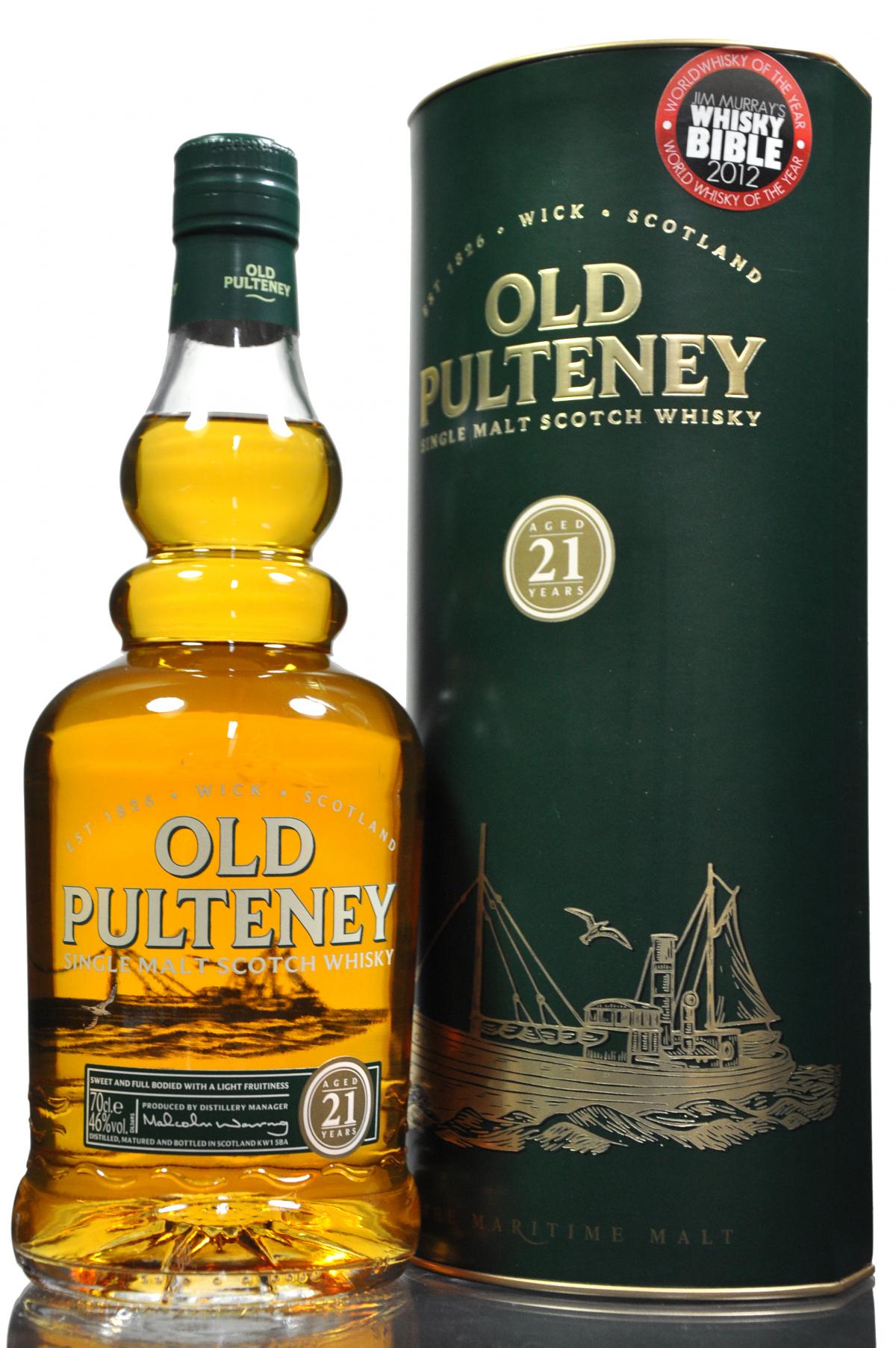 Old Pulteney 21 Year Old