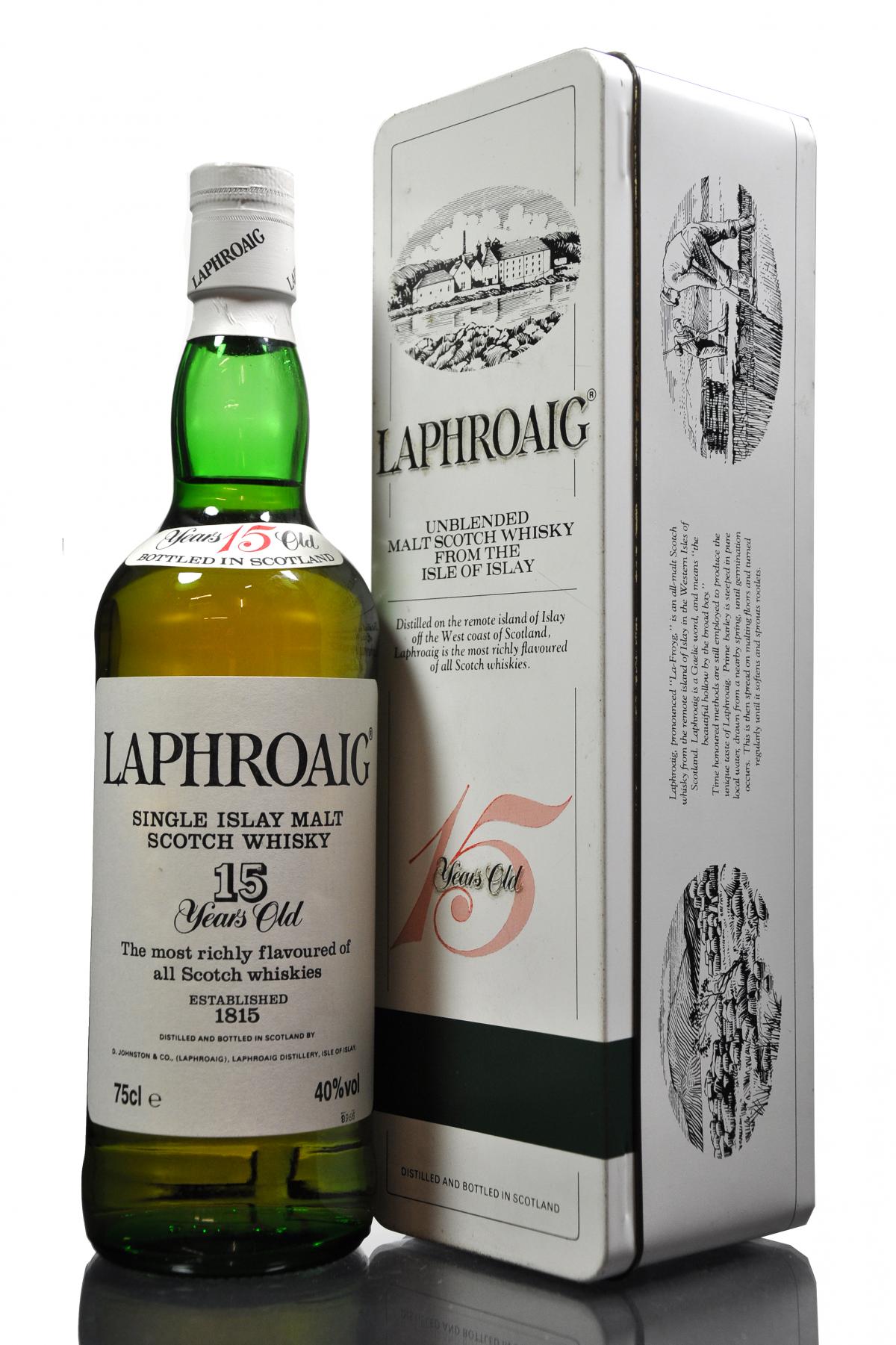 Laphroaig 15 Year Old - 1989 Release