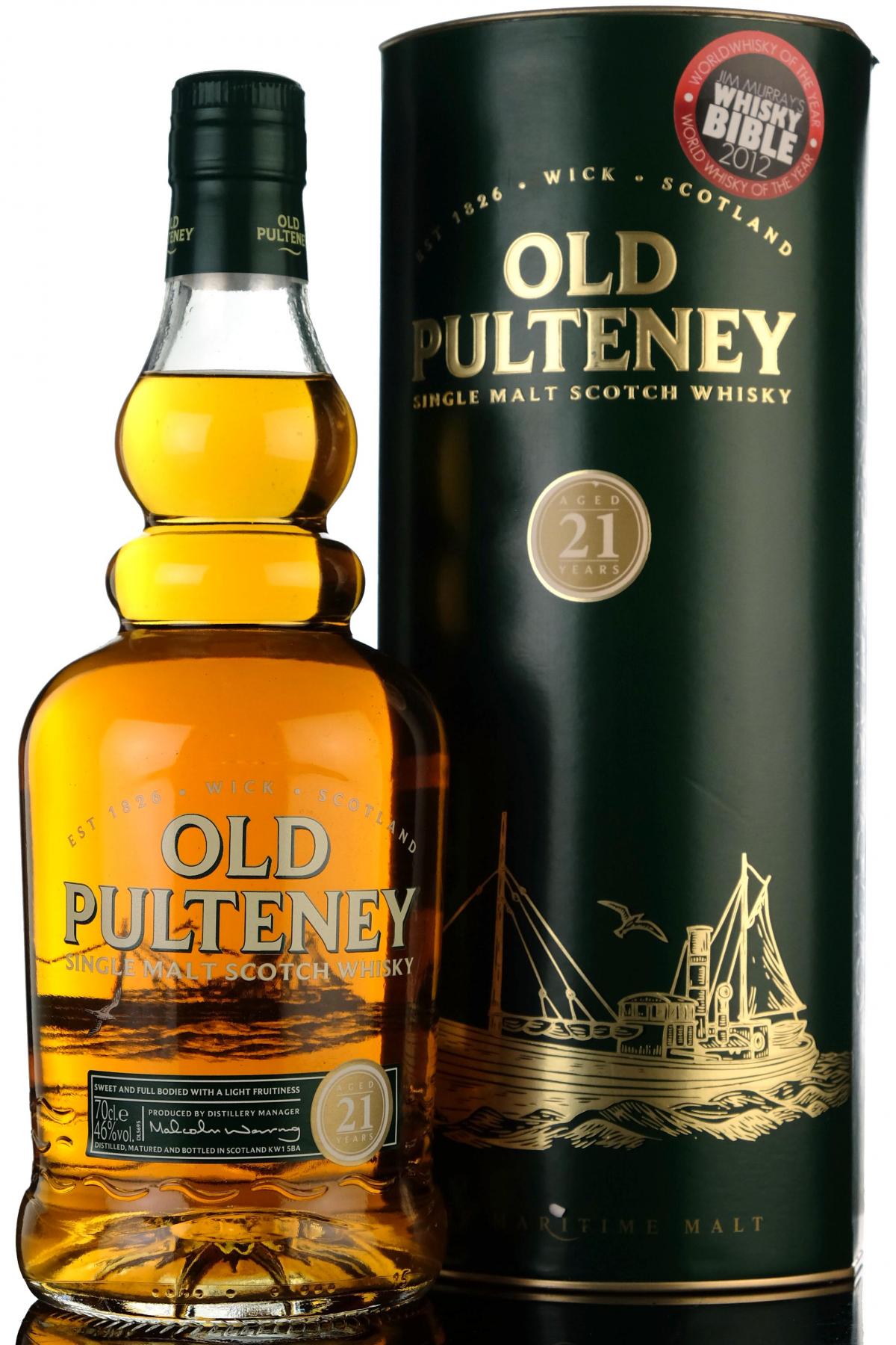 Old Pulteney 21 Year Old