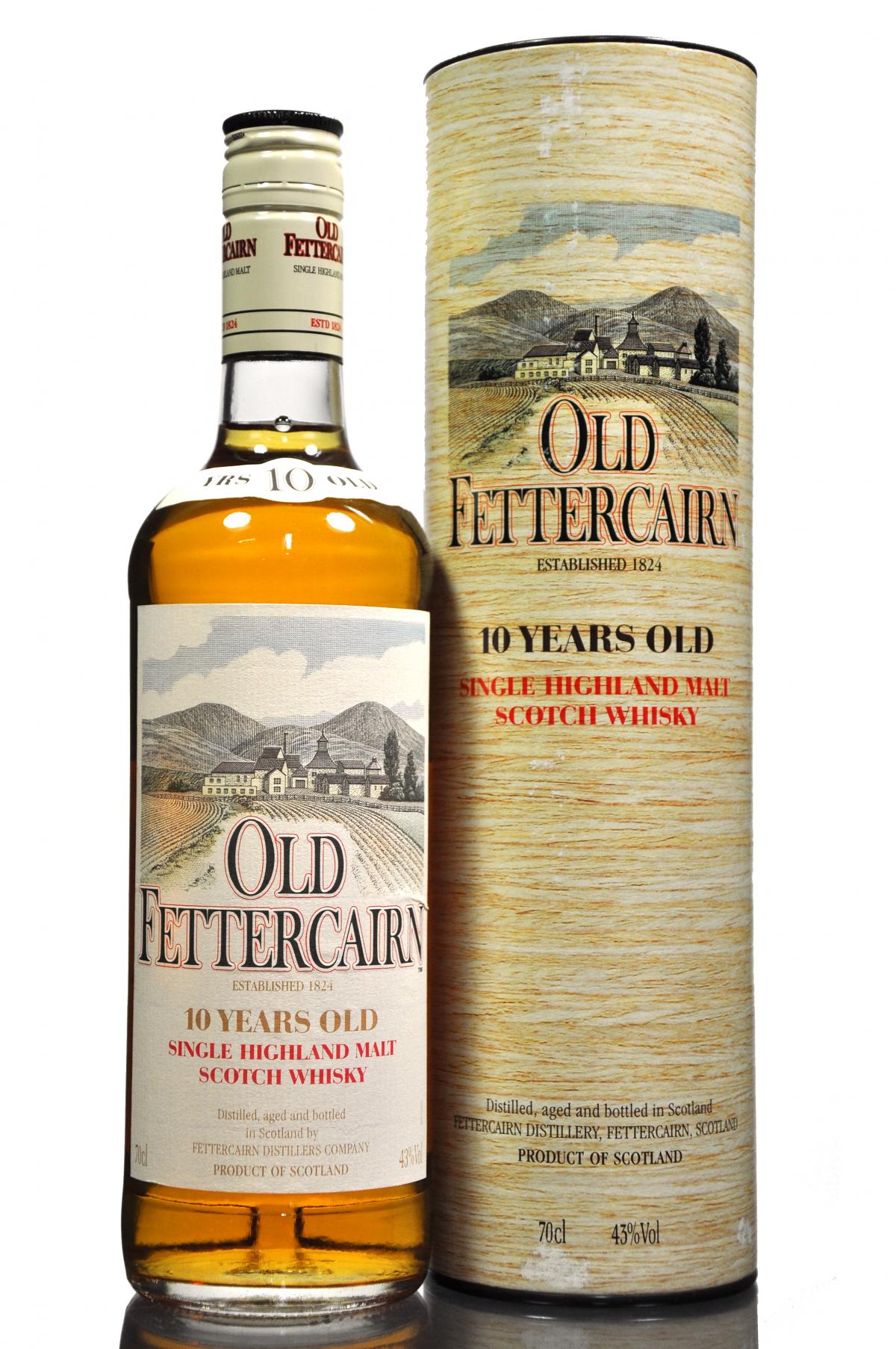 Old Fettercairn 10 Year Old - 1990s