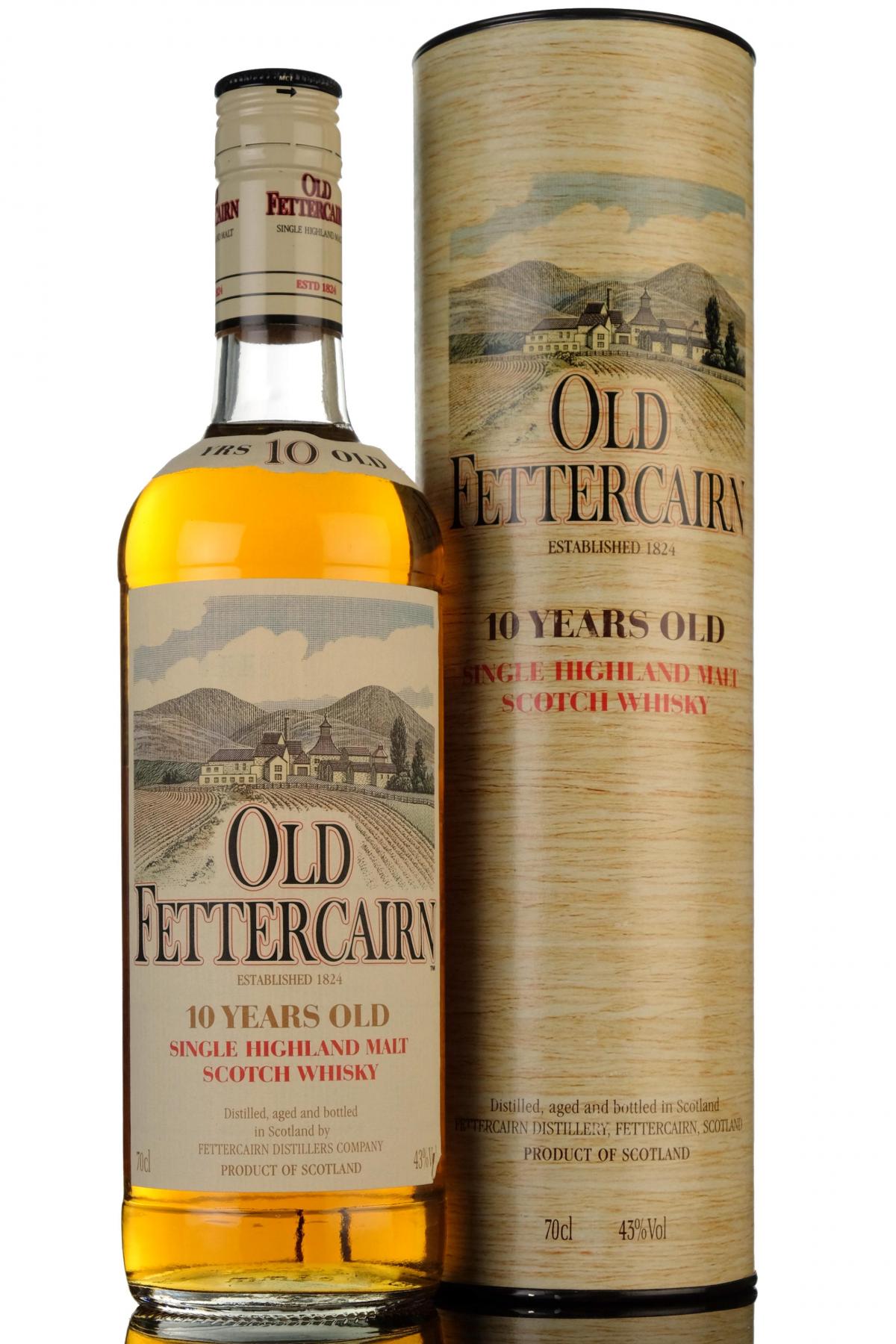 Old Fettercairn 10 Year Old - 1990s