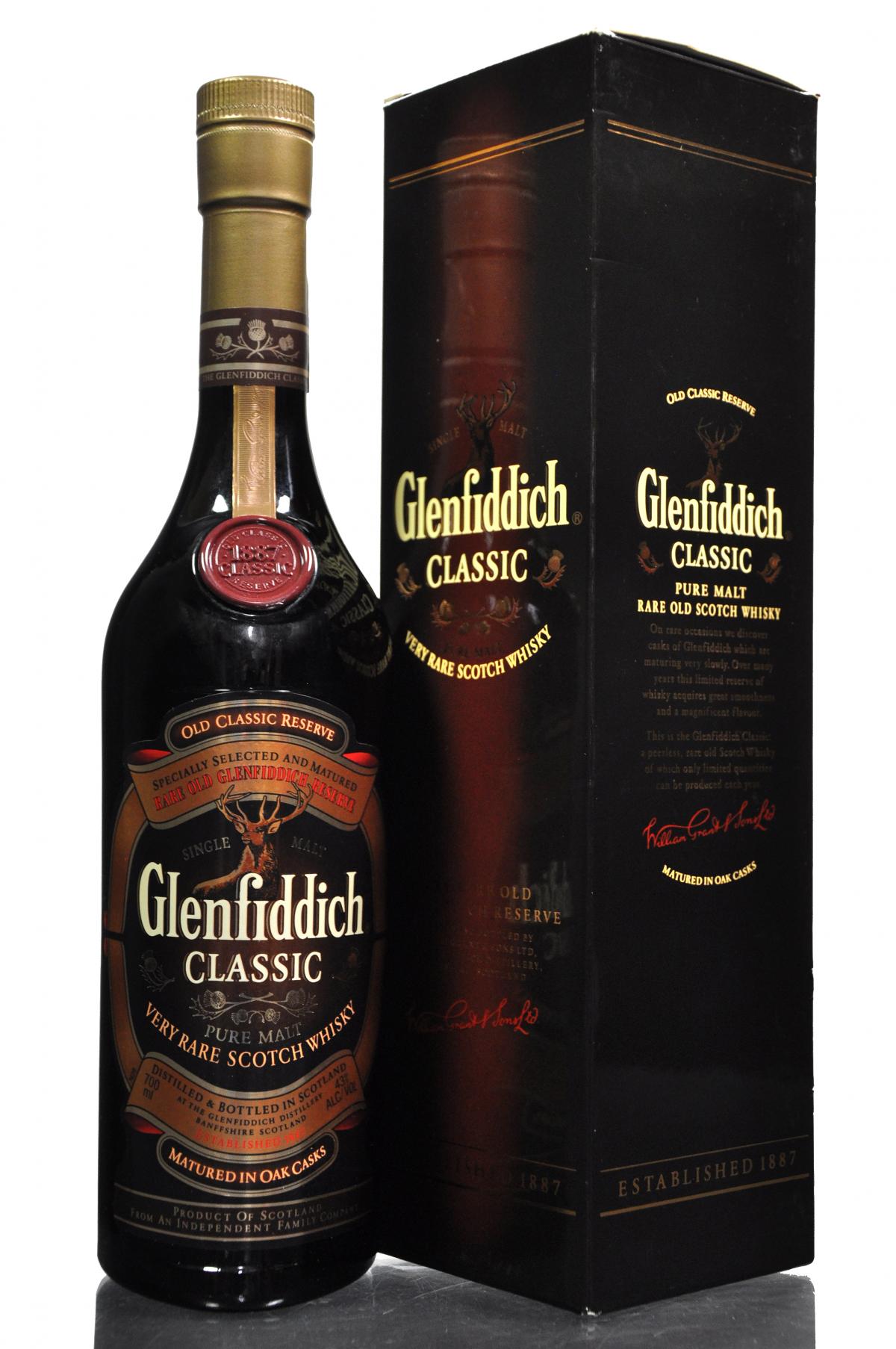 Glenfiddich Old Classic Reserve - 1990s