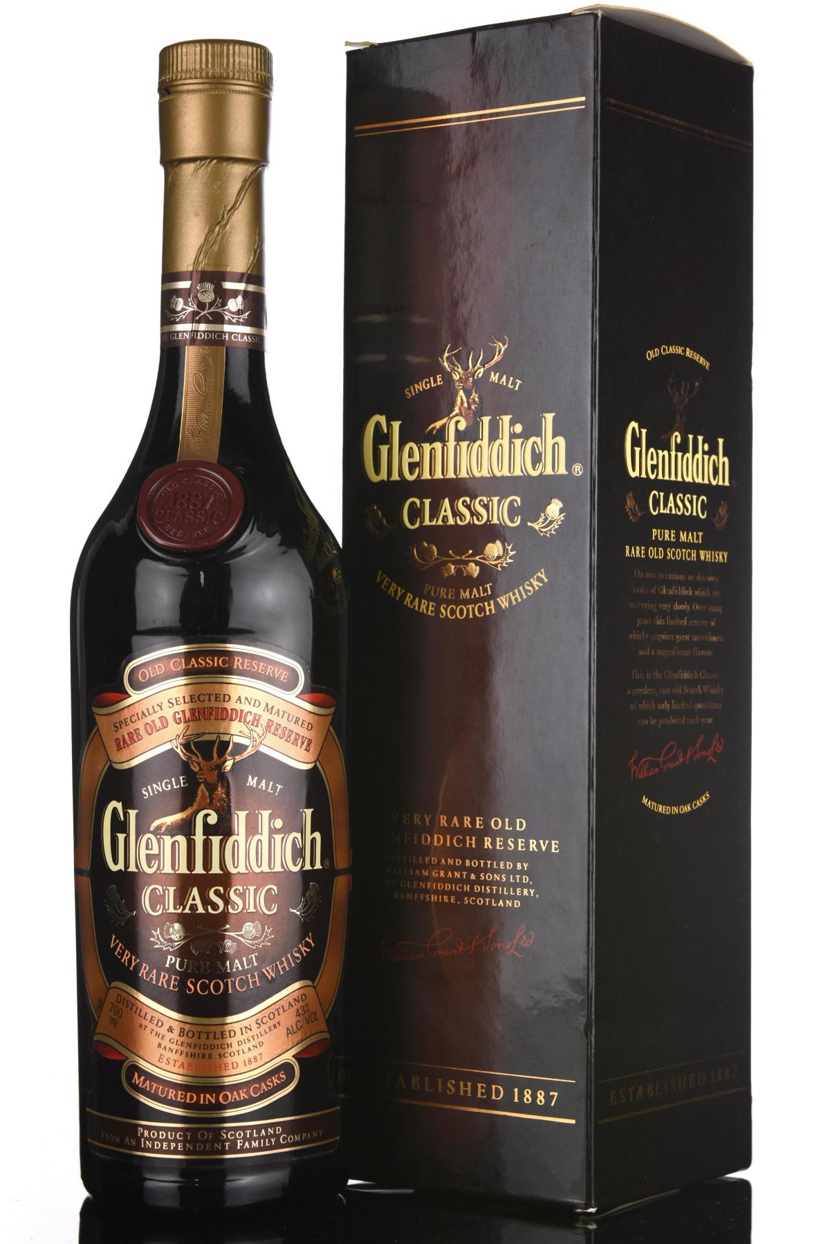 Glenfiddich Old Classic Reserve - 1990s