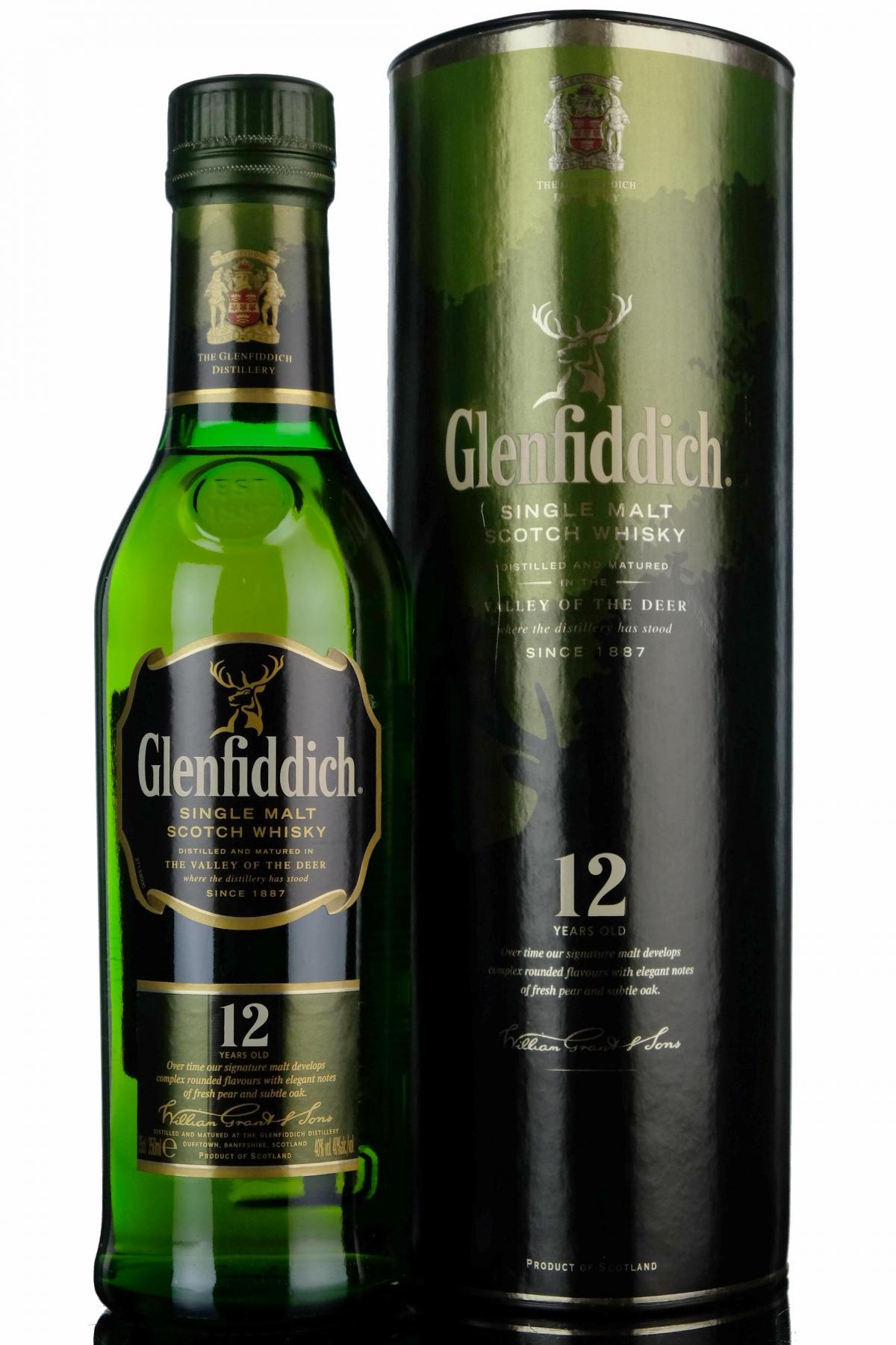 Glenfiddich 12 Year Old - 35cl