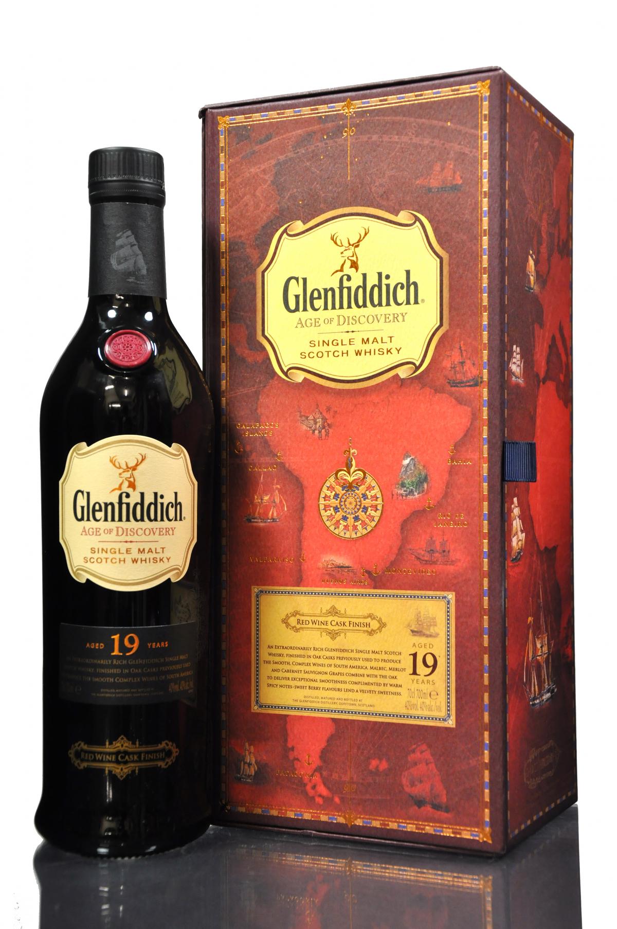Glenfiddich 19 Year Old - Age Of Discovery - Red Wine Cask Finish