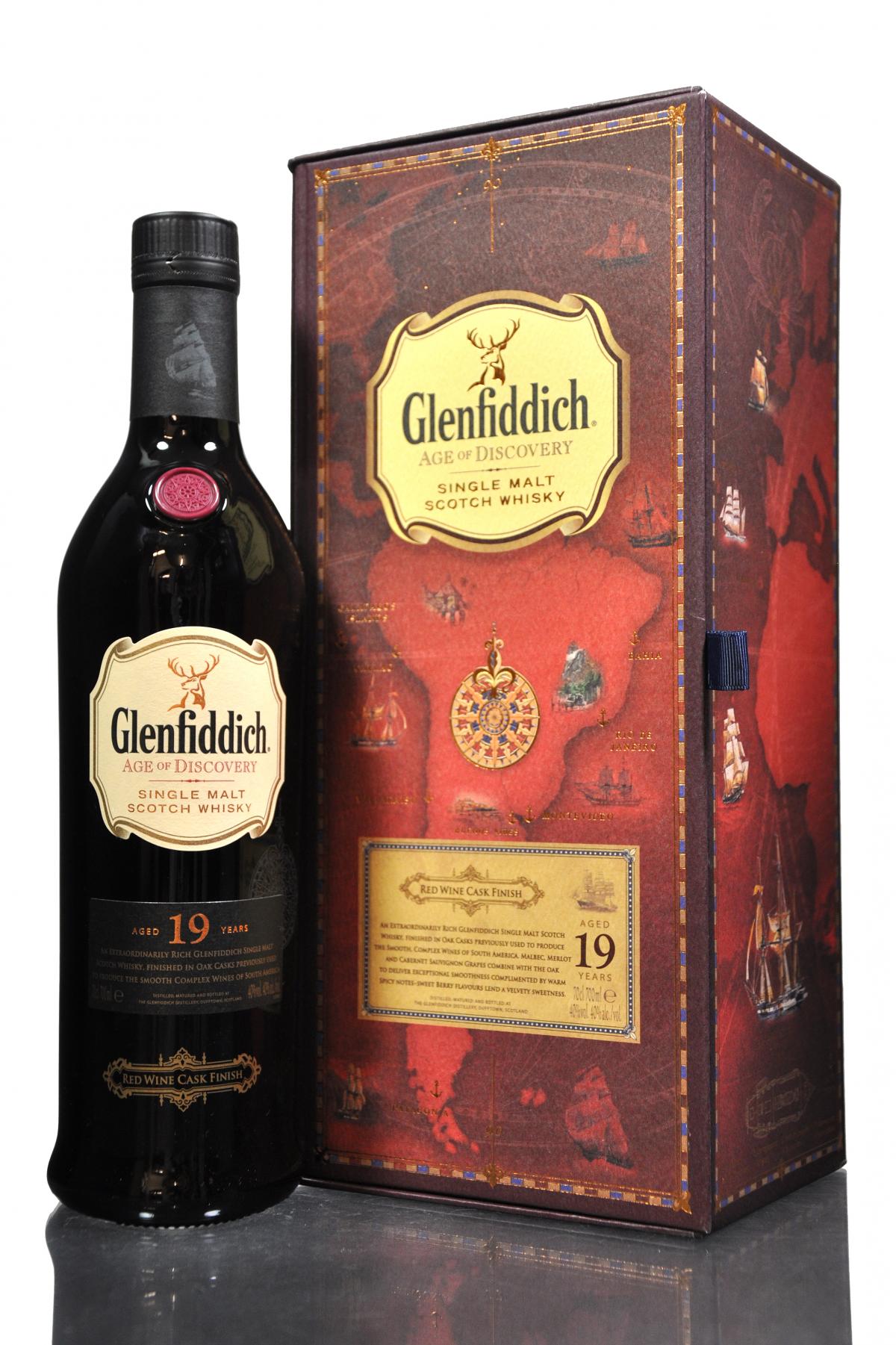 Glenfiddich 19 Year Old - Age Of Discovery - Red Wine Cask Finish