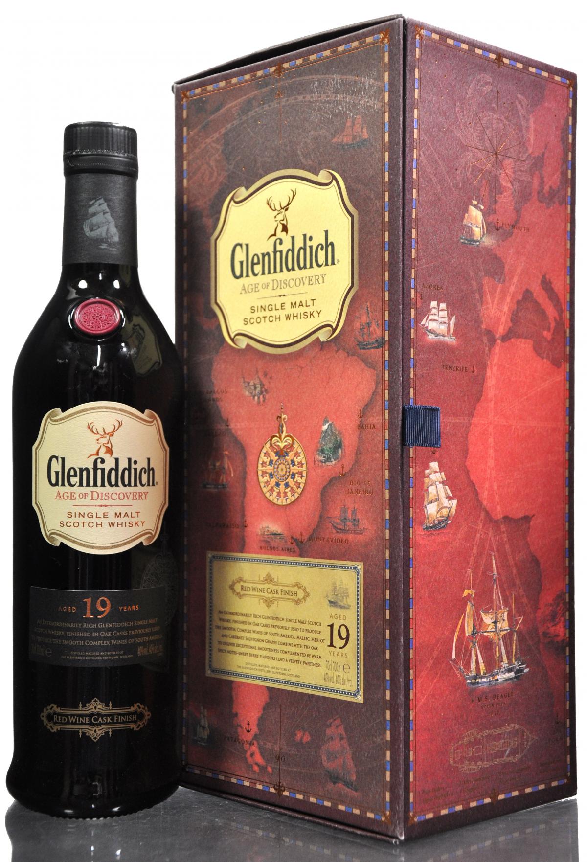 Glenfiddich 19 Year Old - Age Of Discovery - Red Wine Cask Finish