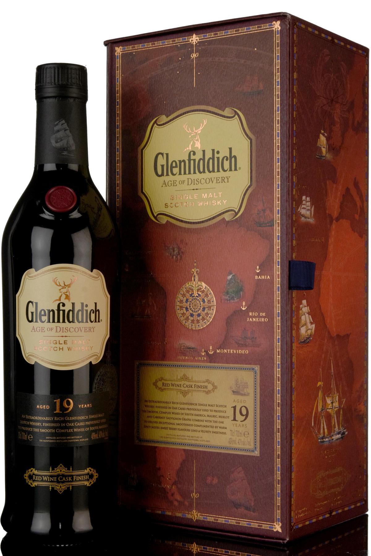 Glenfiddich 19 Year Old - Age Of Discovery - Red Wine Cask Finish