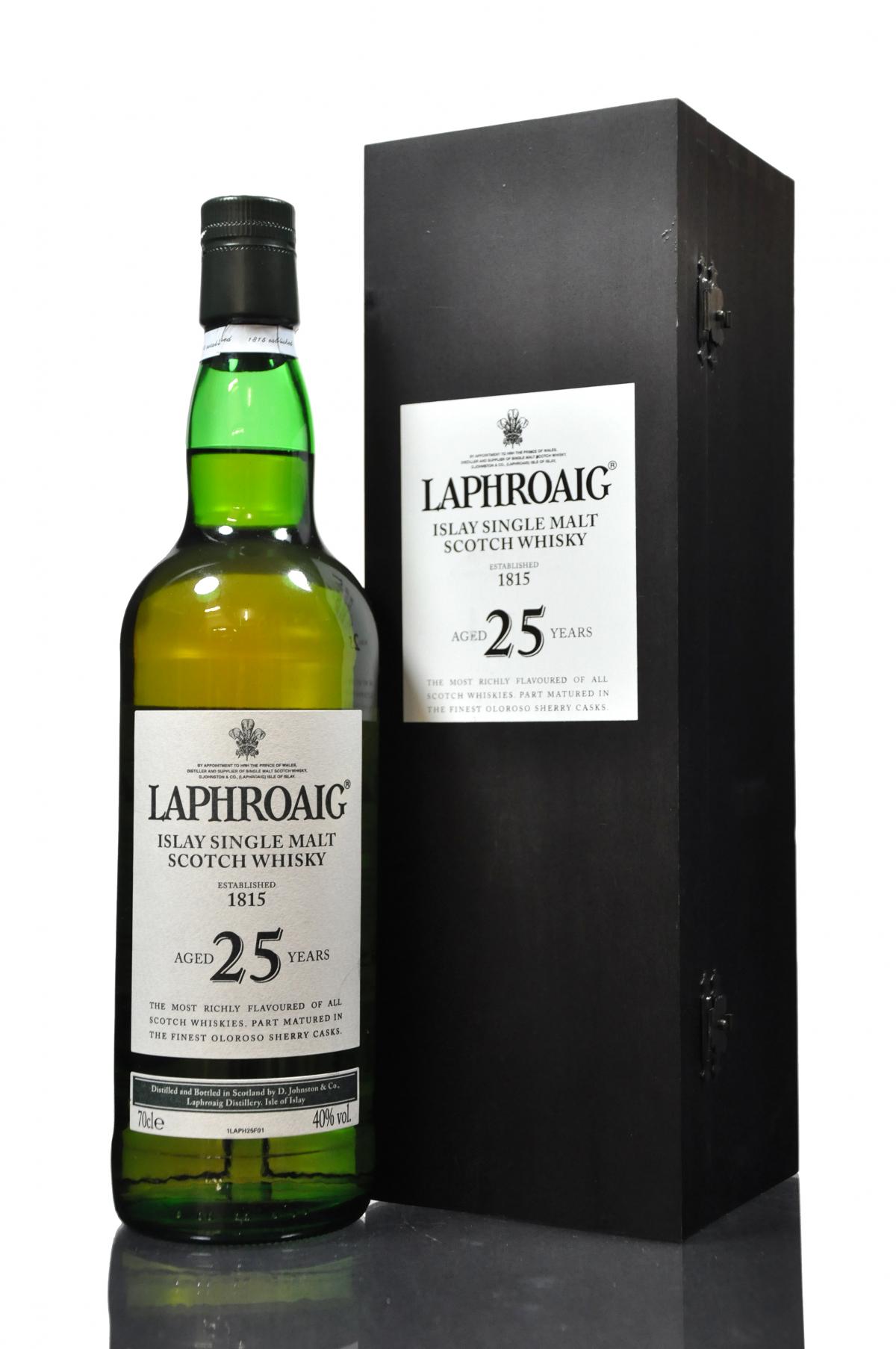 Laphroaig 25 Year Old - 2007 Release