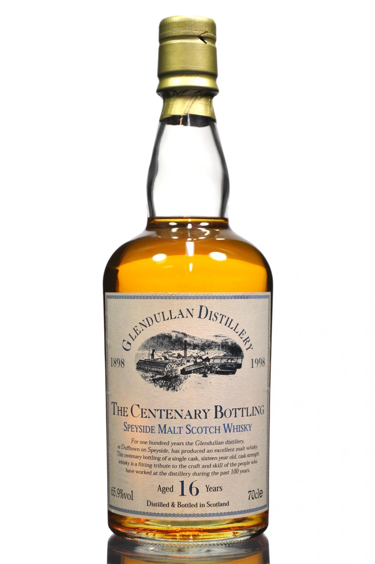 Glendullan 16 Year Old - Centenary Bottling 1898-1998