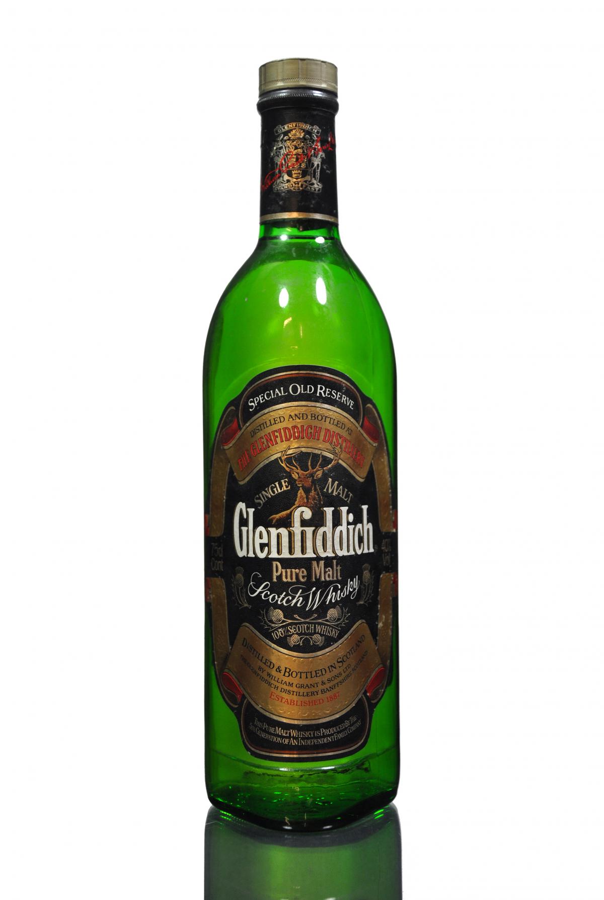 Glenfiddich Special Old Reserve - 1980s