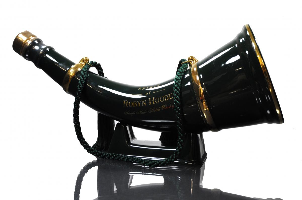 Robyn Hoode Porcelain Hunting Horn - Green
