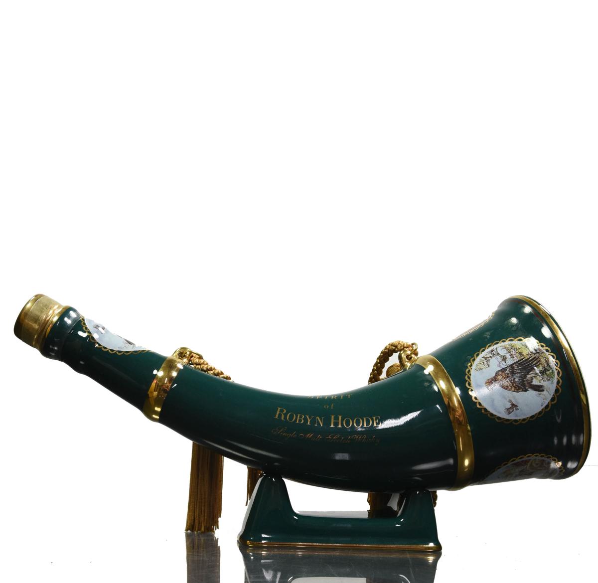 Robyn Hoode Porcelain Hunting Horn - Green