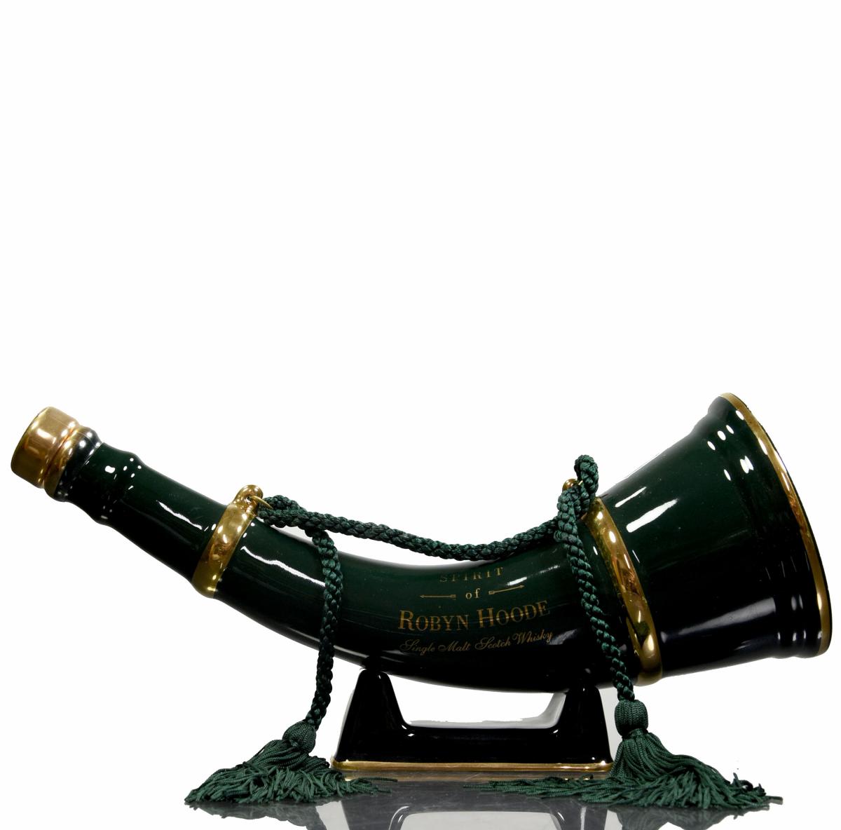 Robyn Hoode Porcelain Hunting Horn - Green