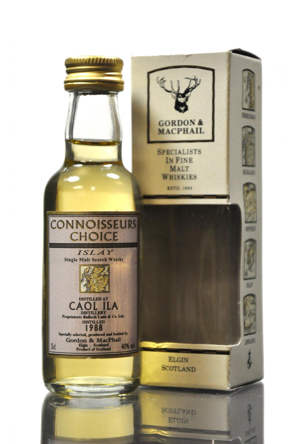 Caol Ila 1988 - Connoisseurs Choice Miniature