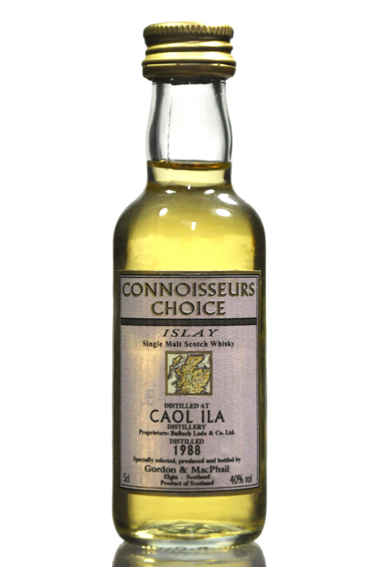 Caol Ila 1988 - Connoisseurs Choice Miniature