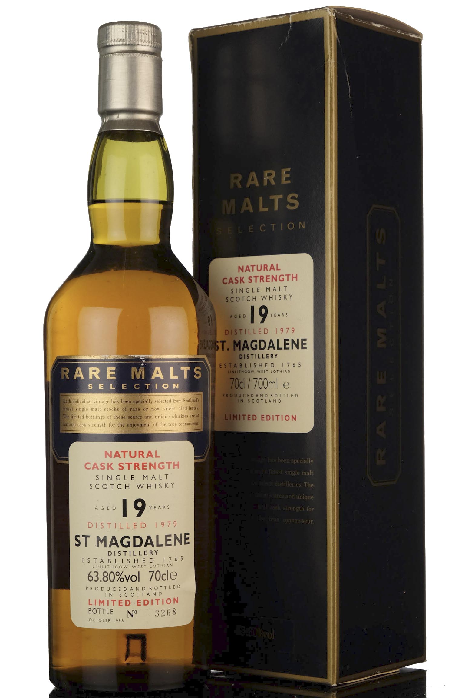 St Magdalene 1979-1998 - 19 Year Old - Rare Malts 63.80%