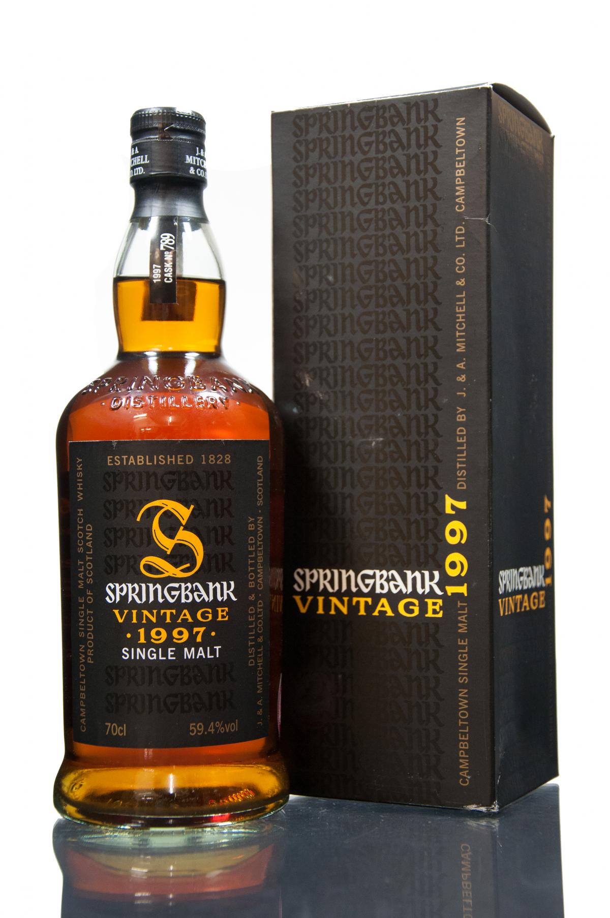 Springbank 1997-2008 - Exclusively For Oddbins - Single Cask 789