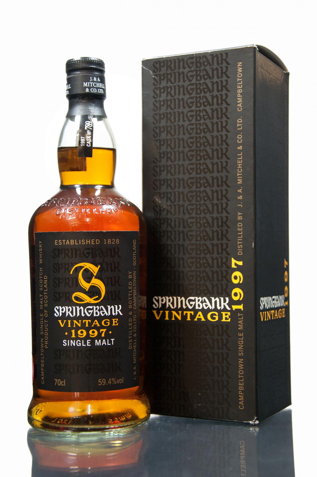 Springbank 1997-2008 - Exclusively For Oddbins - Single Cask 789