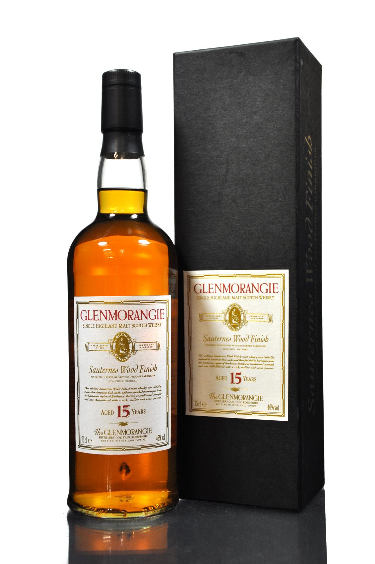 Glenmorangie 15 Year Old - Sauternes Wood Finish