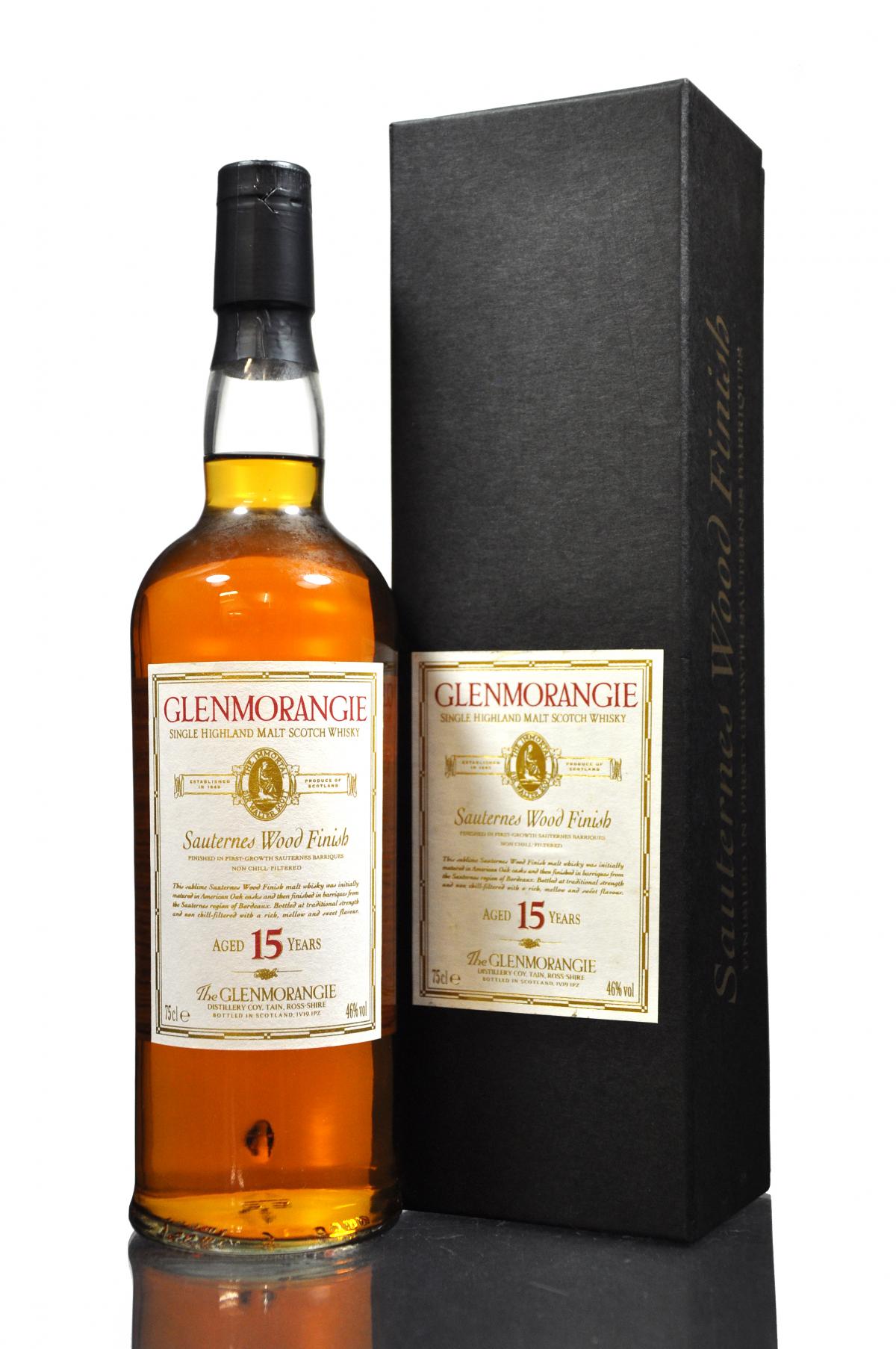 Glenmorangie 15 Year Old - Sauternes Wood Finish