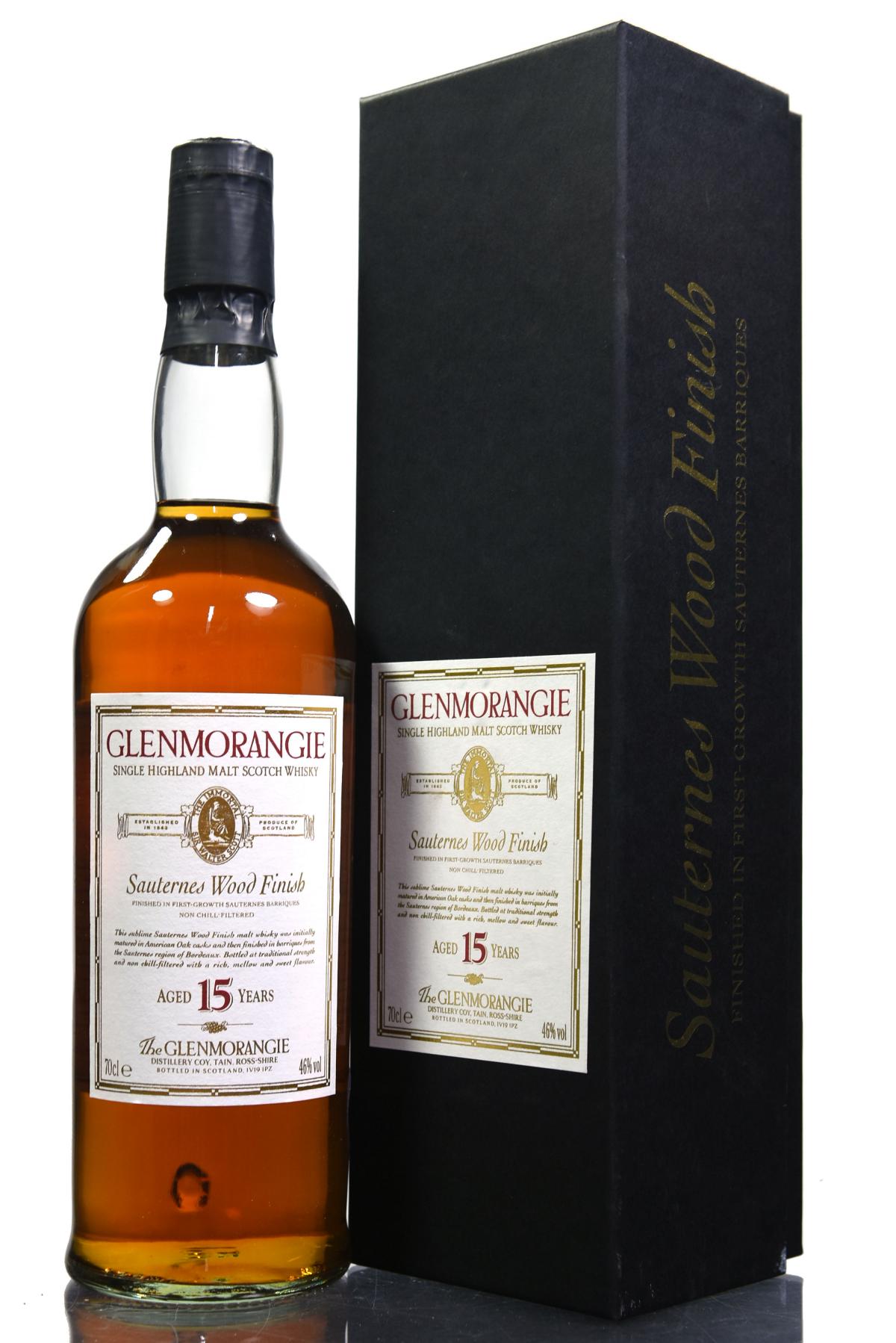 Glenmorangie 15 Year Old - Sauternes Wood Finish