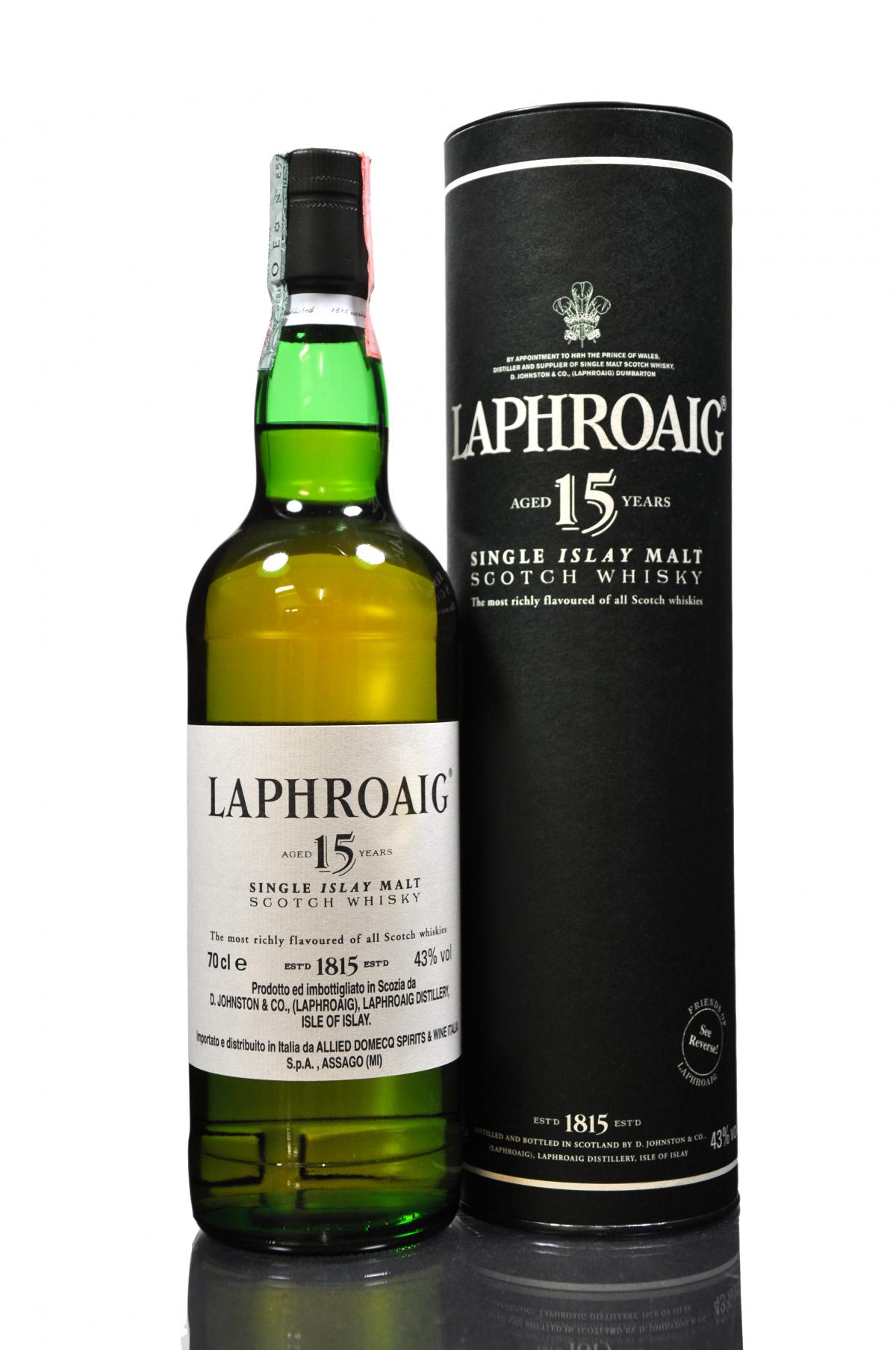 Laphroaig 15 Year Old - 2000s