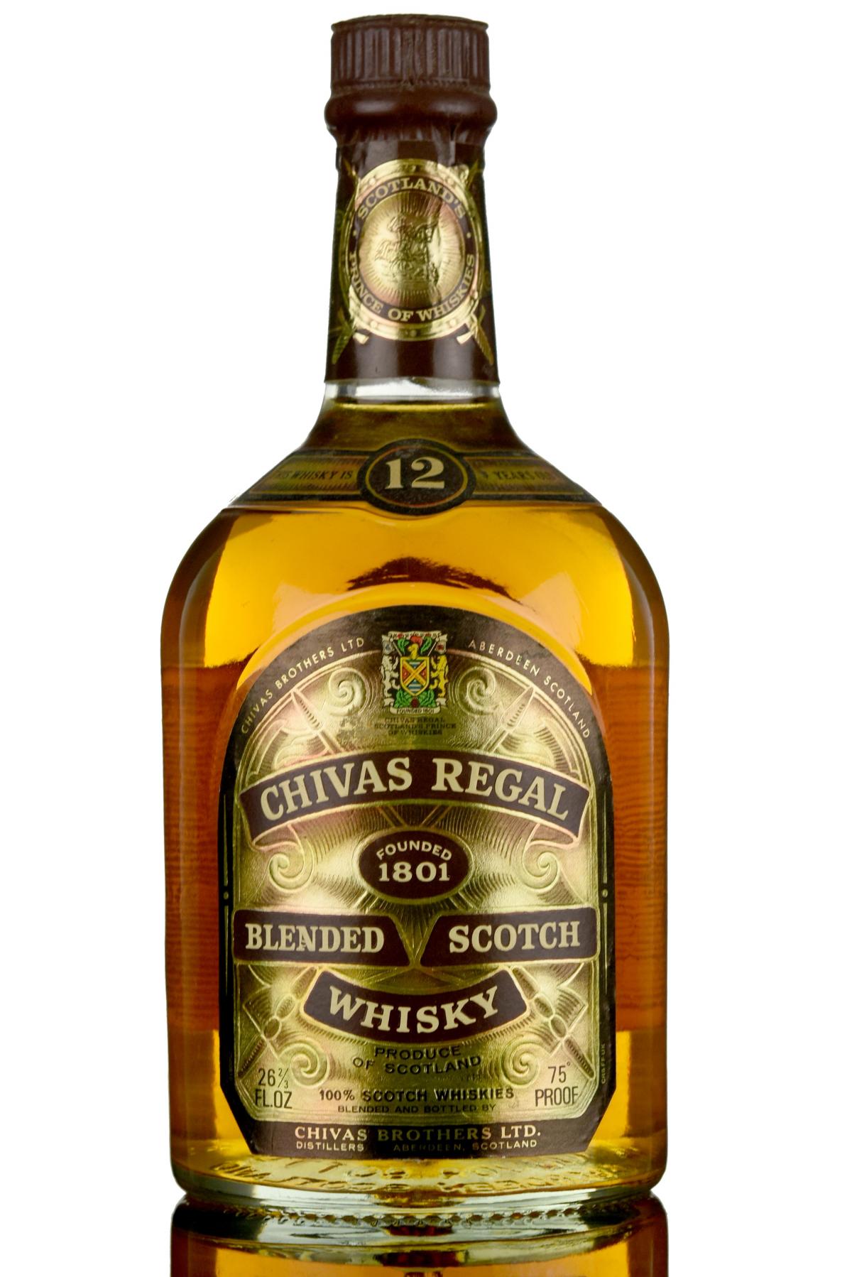 Chivas Regal 12 Year Old - 1970s