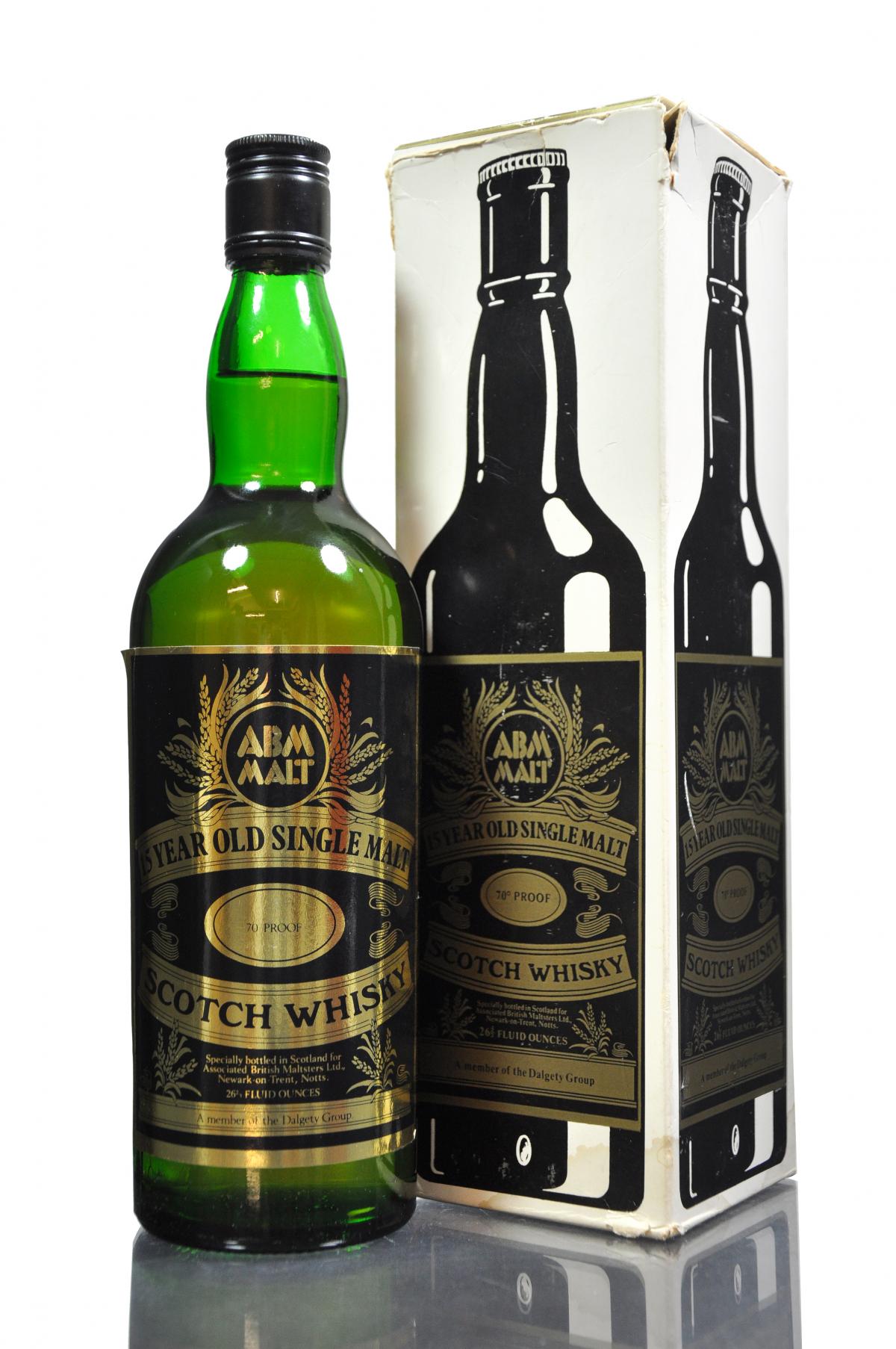 ABM Single Malt - 15 Year Old - 1970s