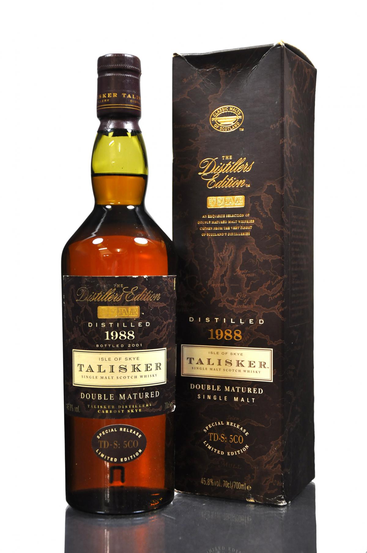 Talisker 1988-2001 - Distillers Edition