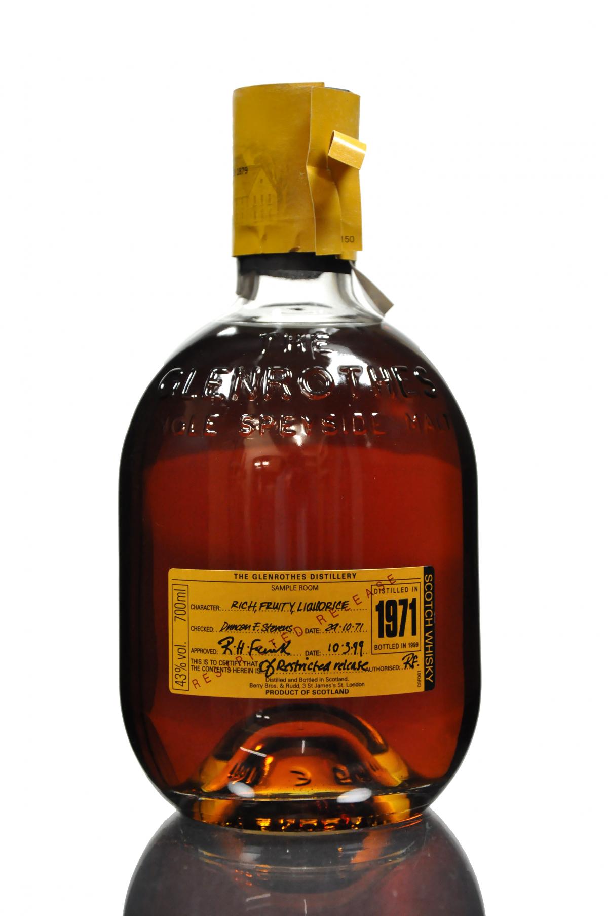 Glenrothes 1971-1999