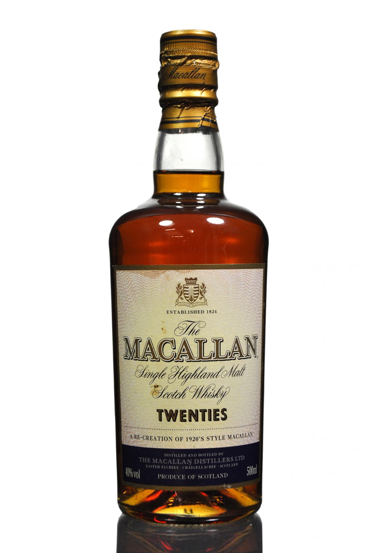 Macallan 1920s Recreation