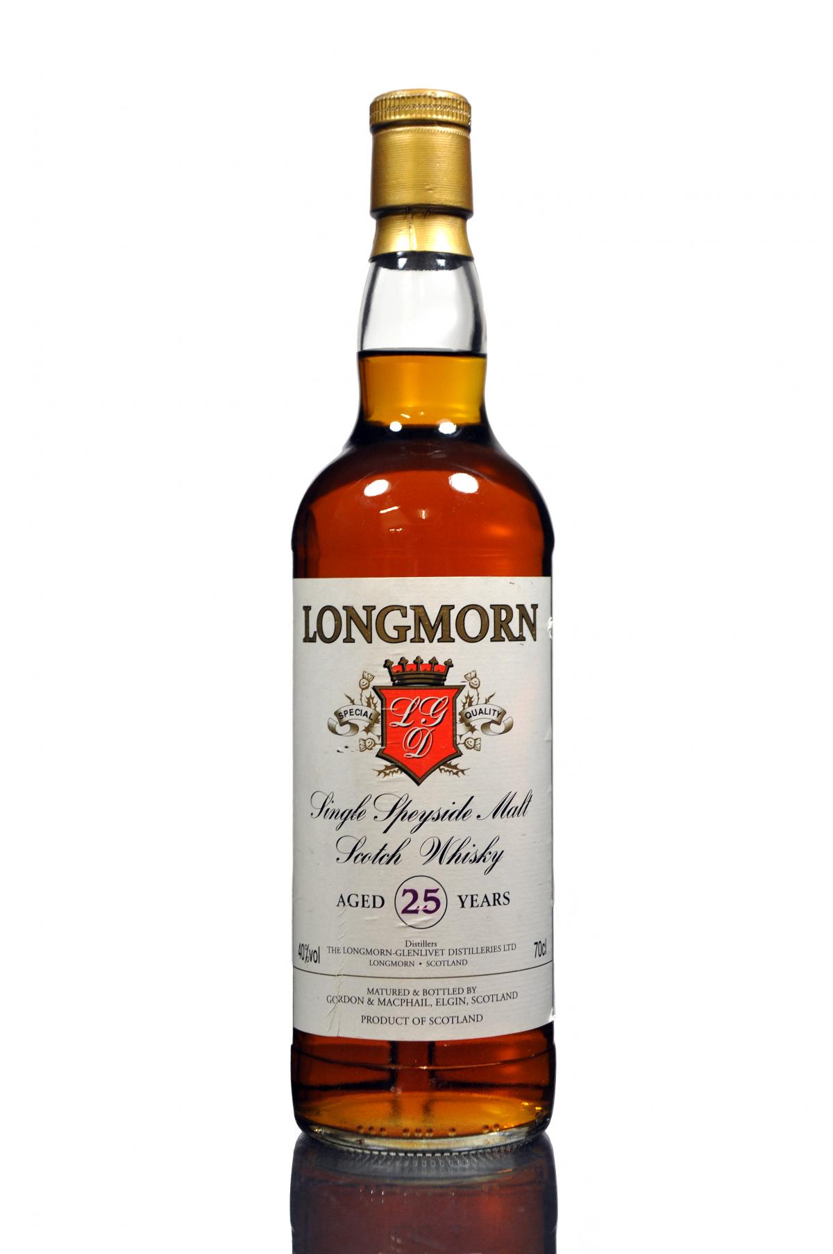 Longmorn 25 Year Old - Gordon & Macphail