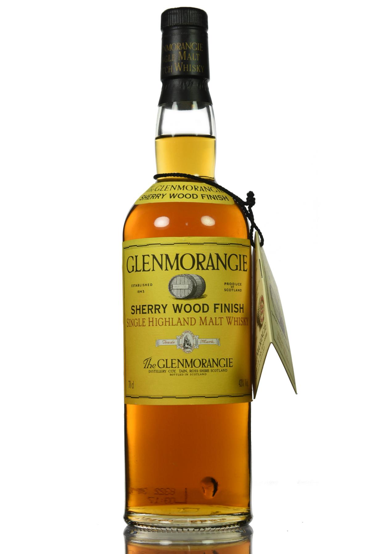 Glenmorangie Sherry Wood Finish - 1990s