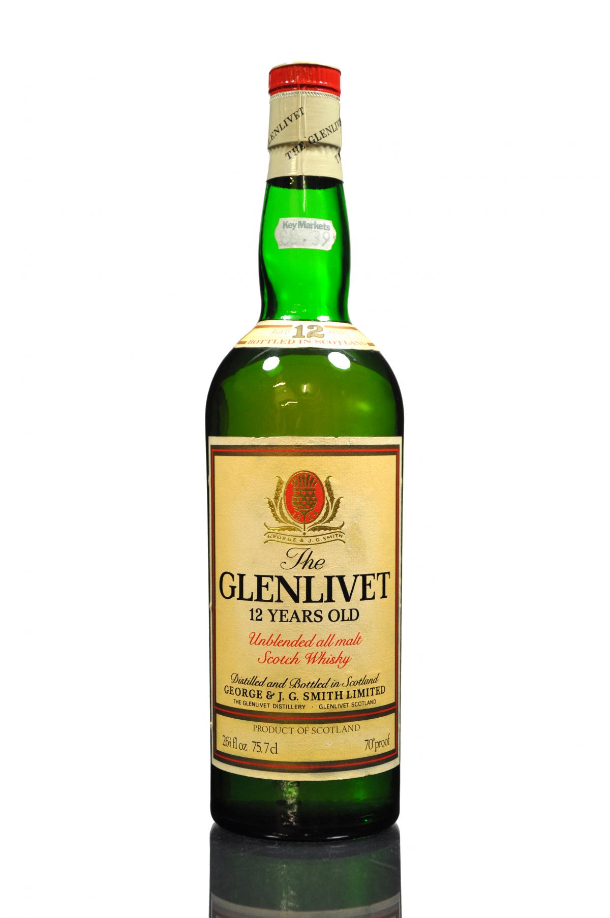 Glenlivet 12 Year Old - Late 1970s