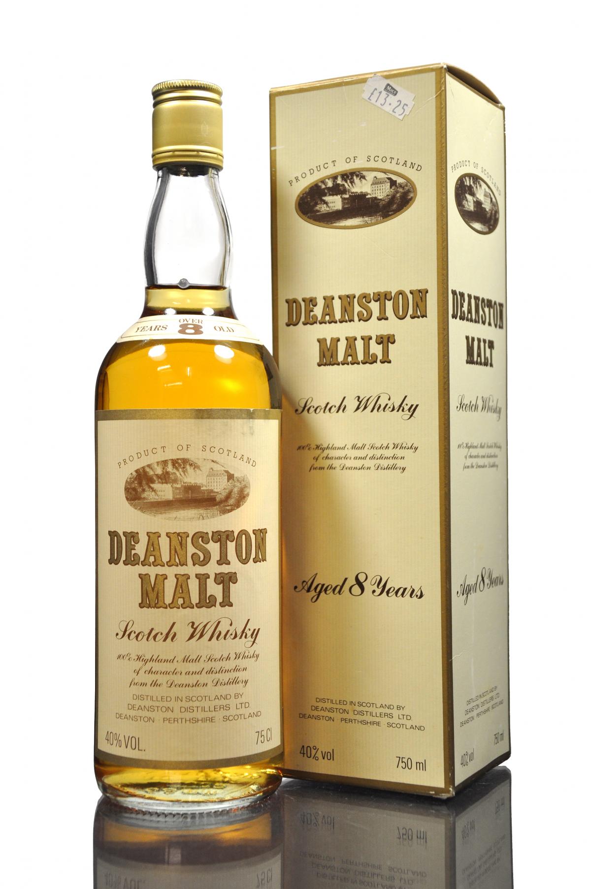 Deanston Malt 8 Year Old - 1980s