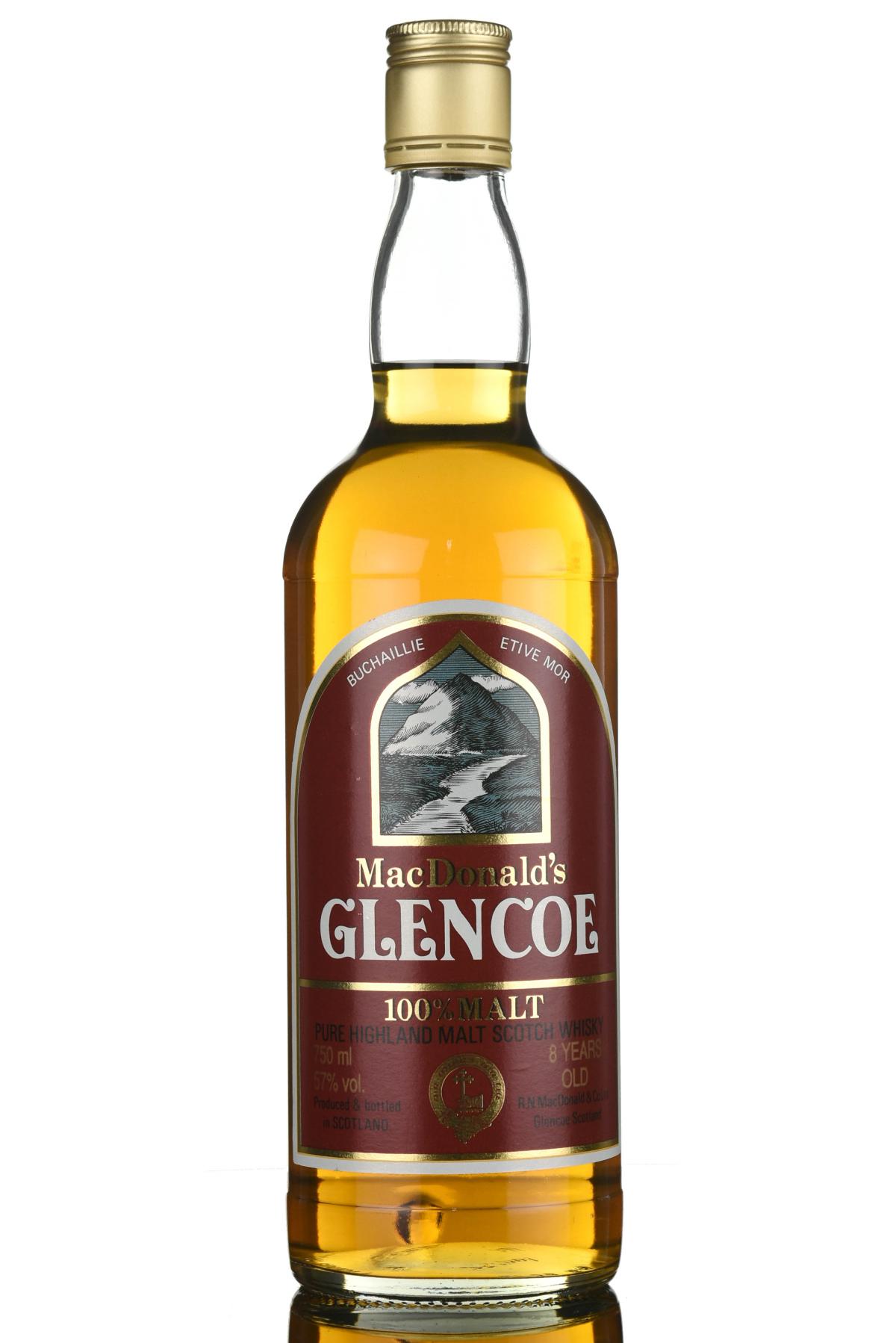 Glencoe 8 Year Old - 100 Proof - 1980s