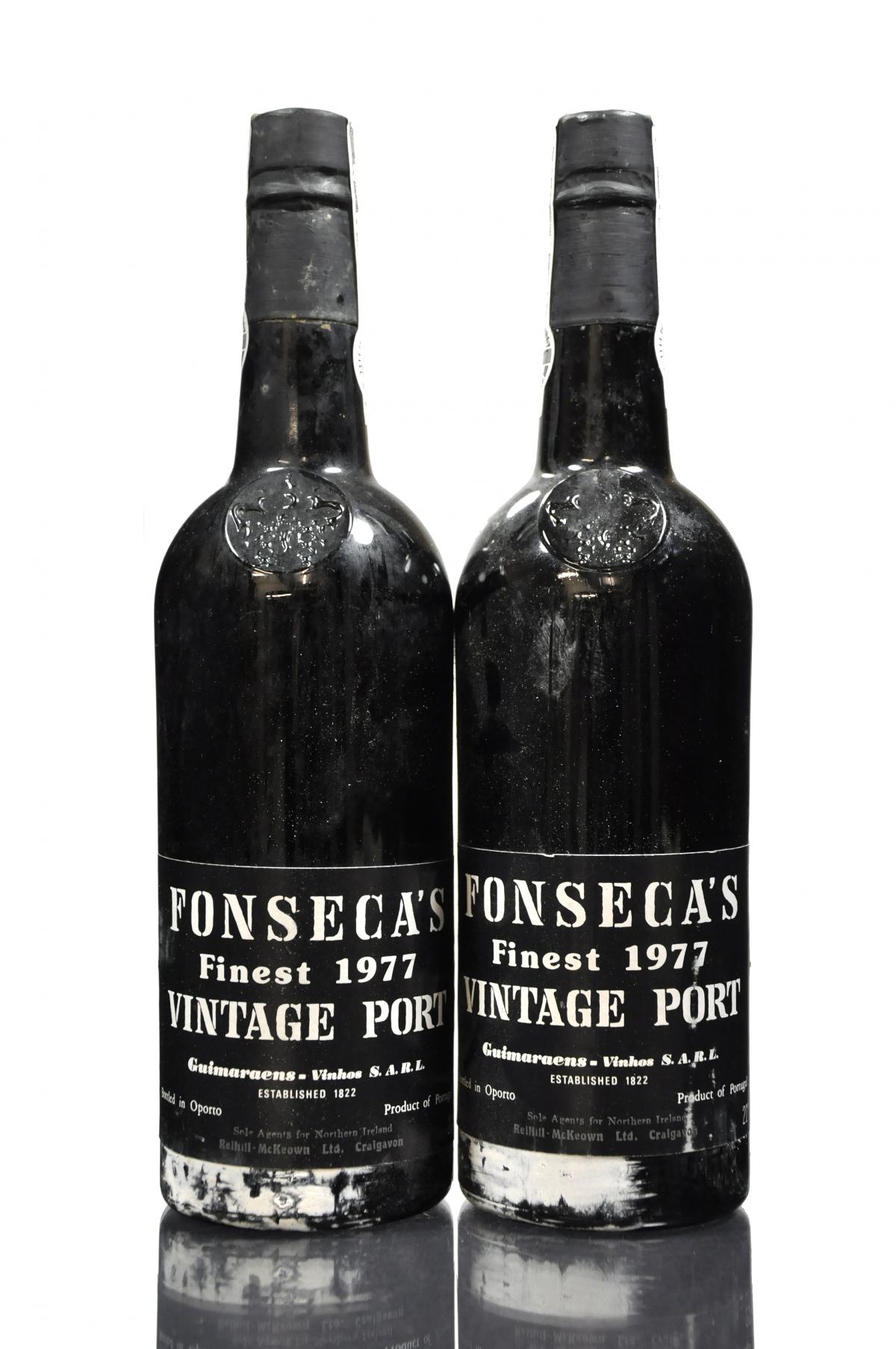 2 x Fonsecas 1977 Vintage Port